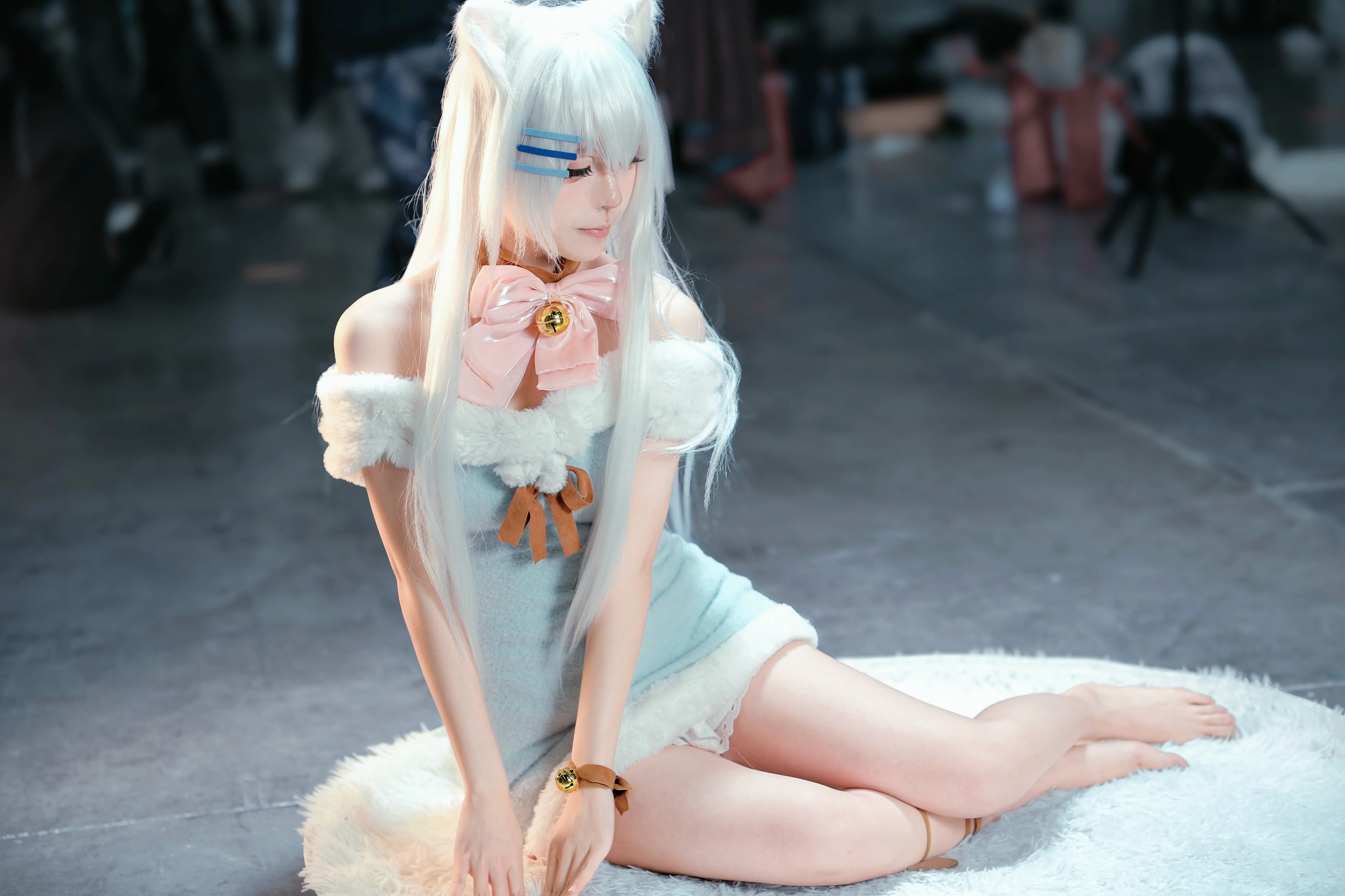 【鸢一折纸cos】南宁良牙冬典上会偷心的猫耳折纸 - 第 4 张