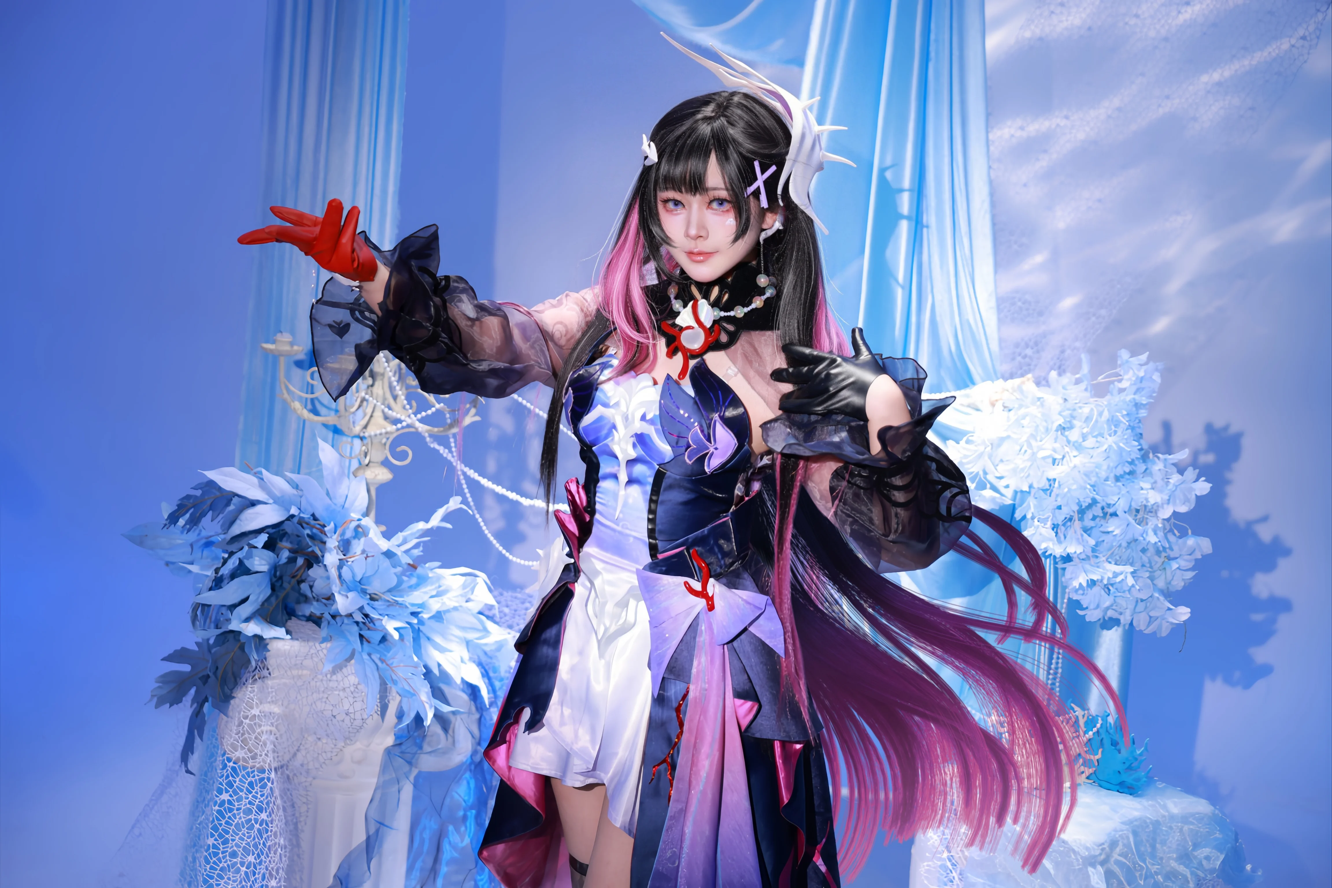 【海瑟音cos】崩坏星穹铁道中的幽蓝静谧 - 第 2 张