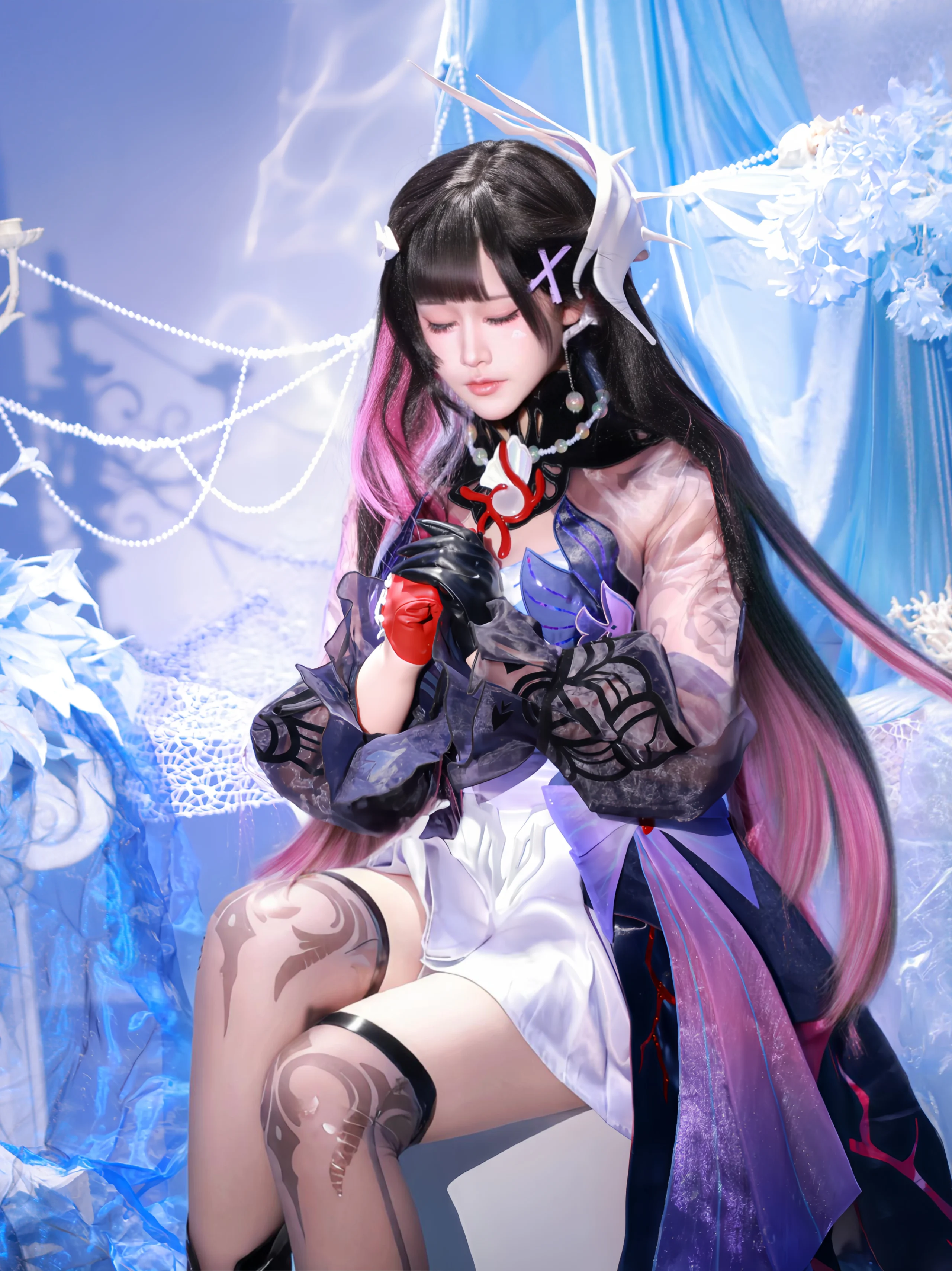 【海瑟音cos】崩坏星穹铁道中的幽蓝静谧