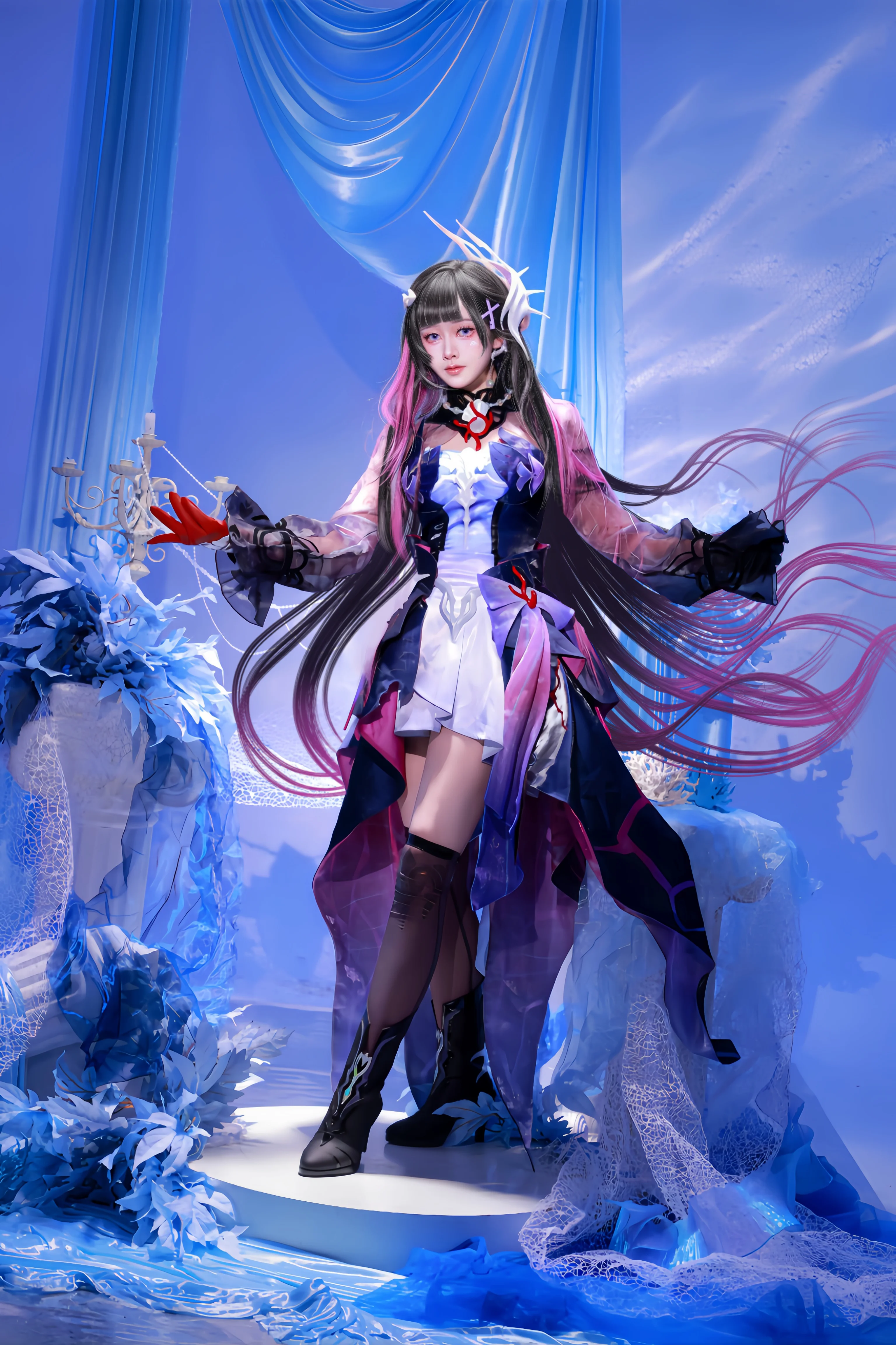 【海瑟音cos】崩坏星穹铁道中的幽蓝静谧 - 第 5 张