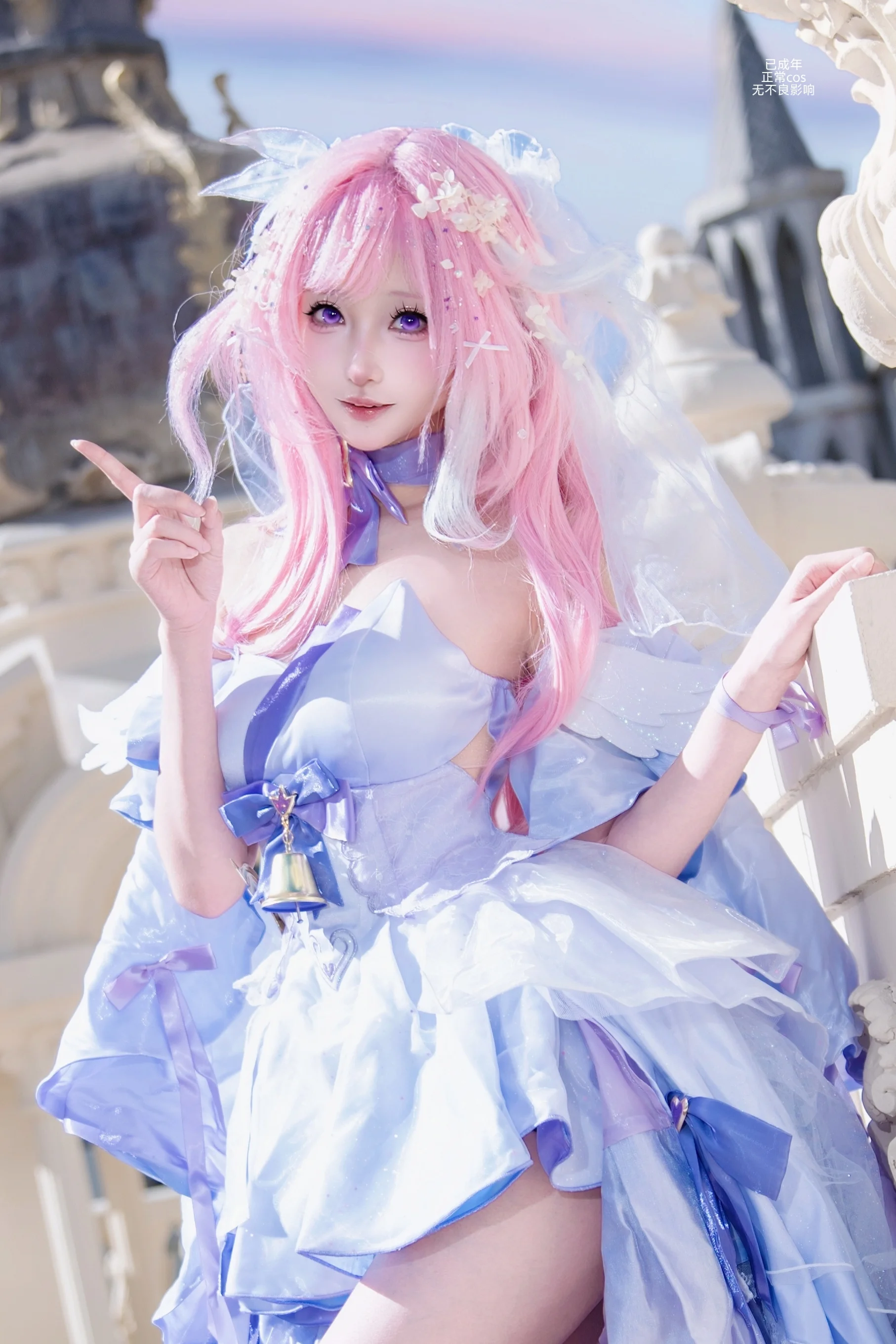 【エリシア コスプレ】エリシア：花間の頌歌、欧風の邸宅でドリーミーな瞬間を定格して - 2 枚目