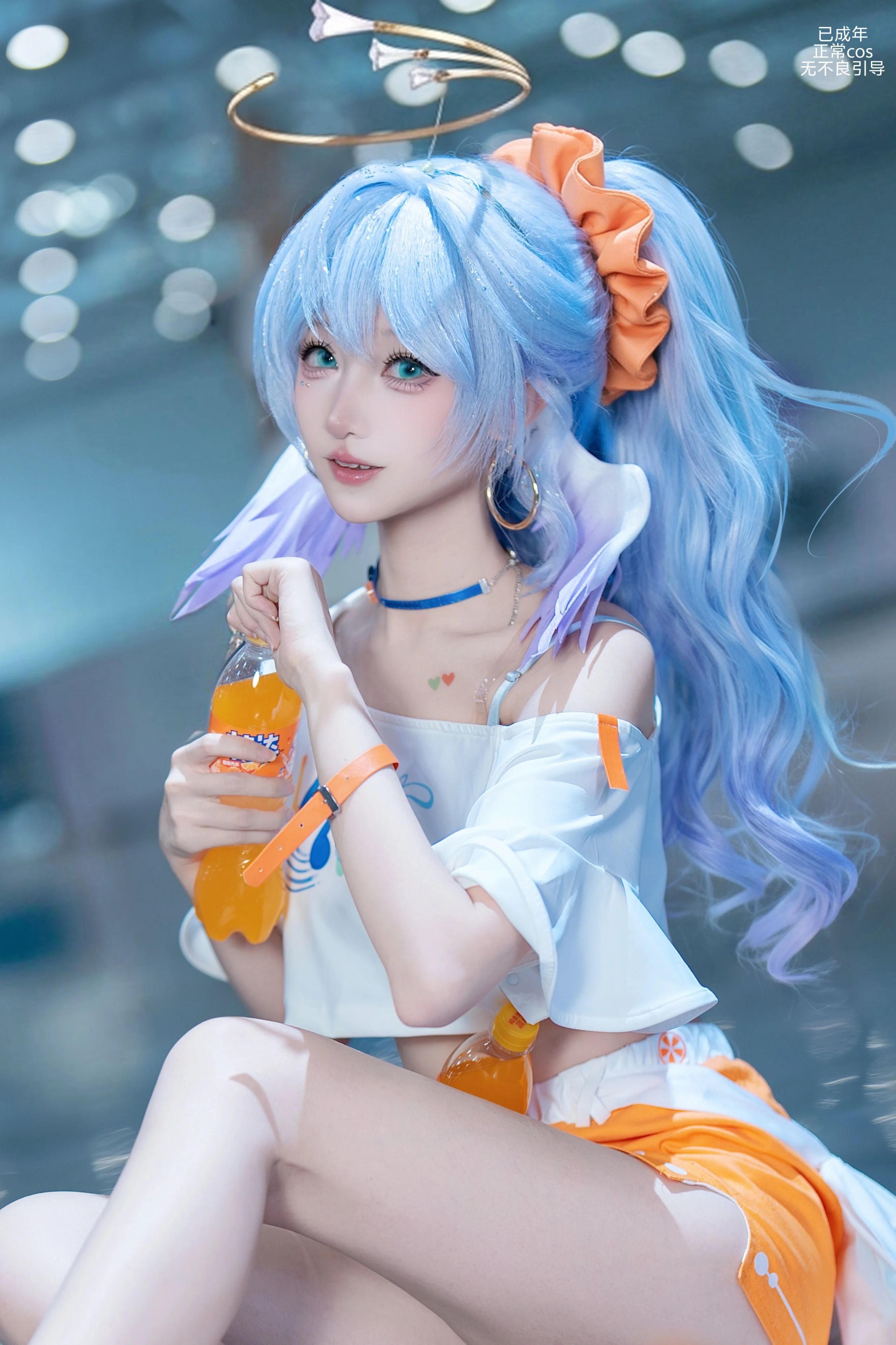 【知更鸟cos】崩坏星穹铁道夏日联动清爽瞬间 - 第 2 张