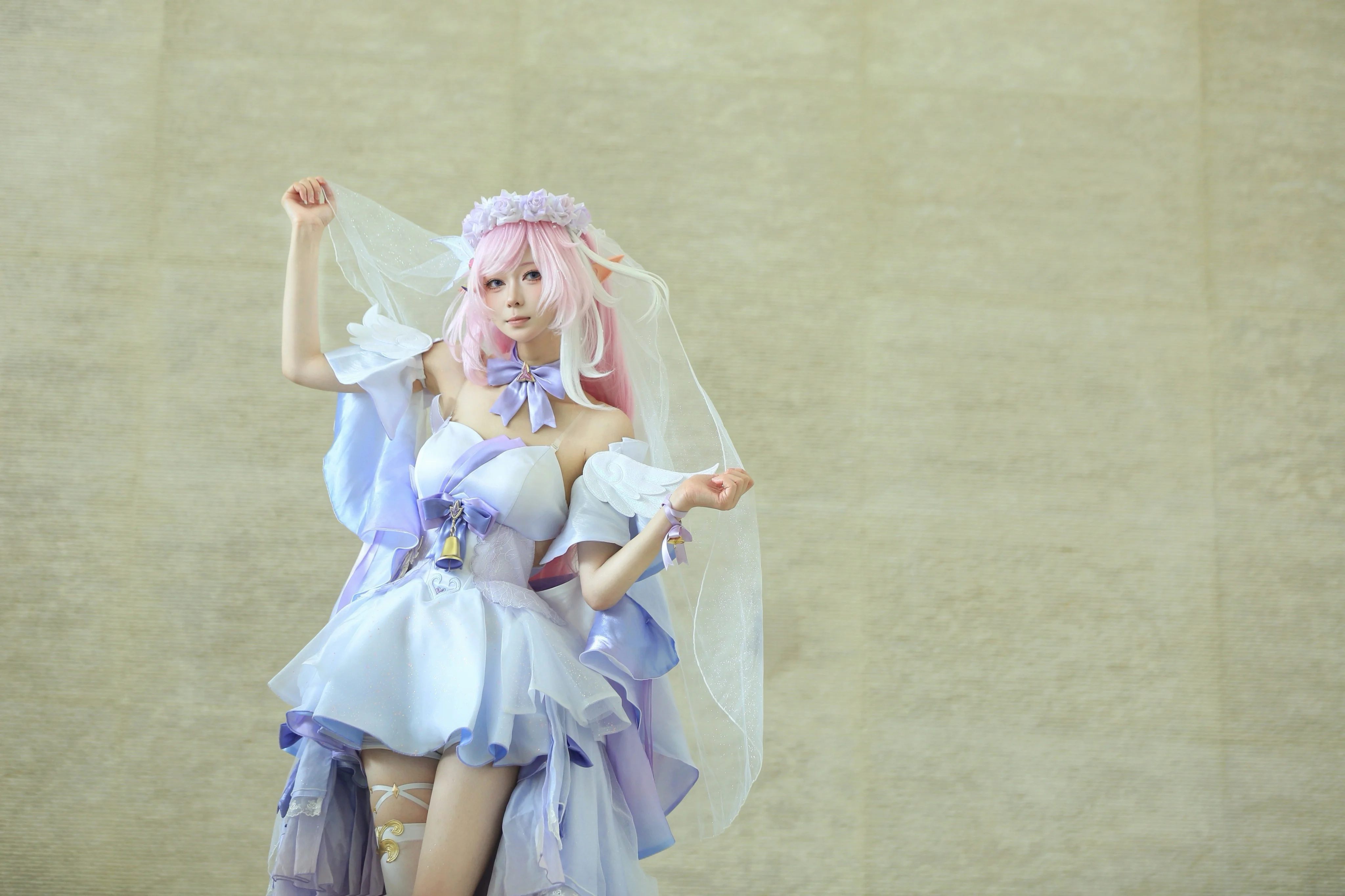 [Elysia Cosplay] Honkai Impact 3rd's Ode Among Flowers: Freezing a Dreamy Pink Moment - Image 3