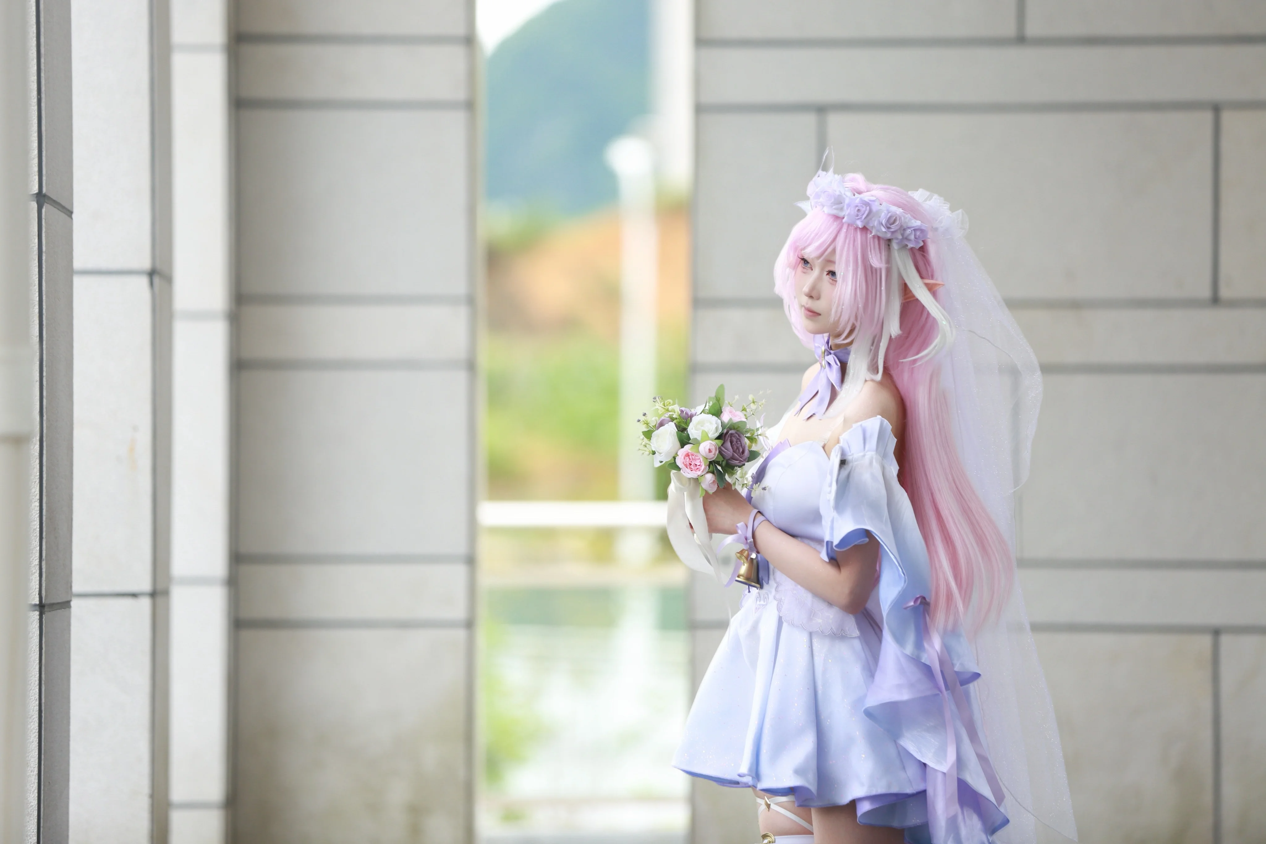 [Elysia Cosplay] Honkai Impact 3rd's Ode Among Flowers: Freezing a Dreamy Pink Moment - Image 4