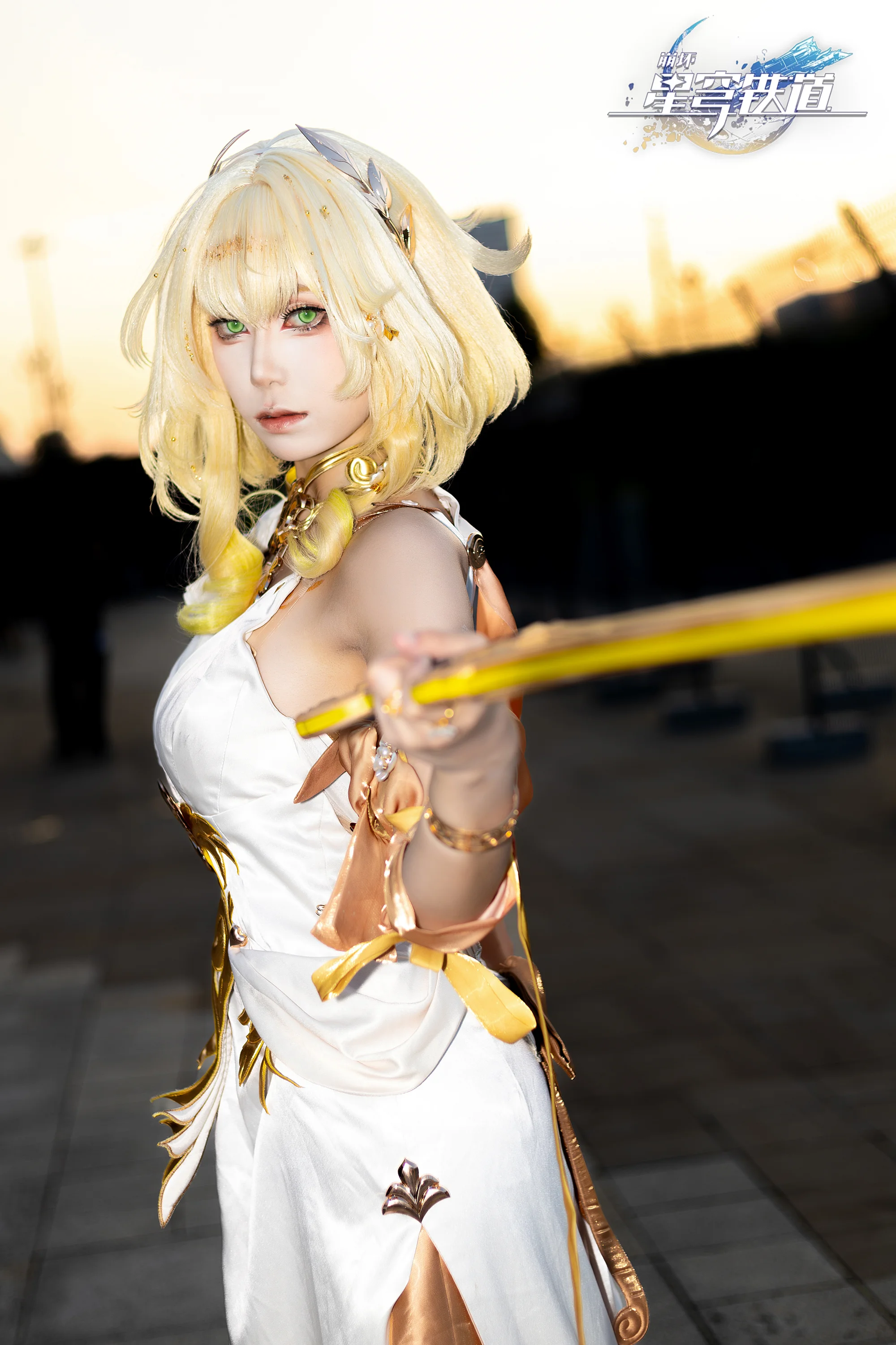 【アグライア コスプレ】崩壊：スターレイル性能の黎明の目撃者 - 3 枚目
