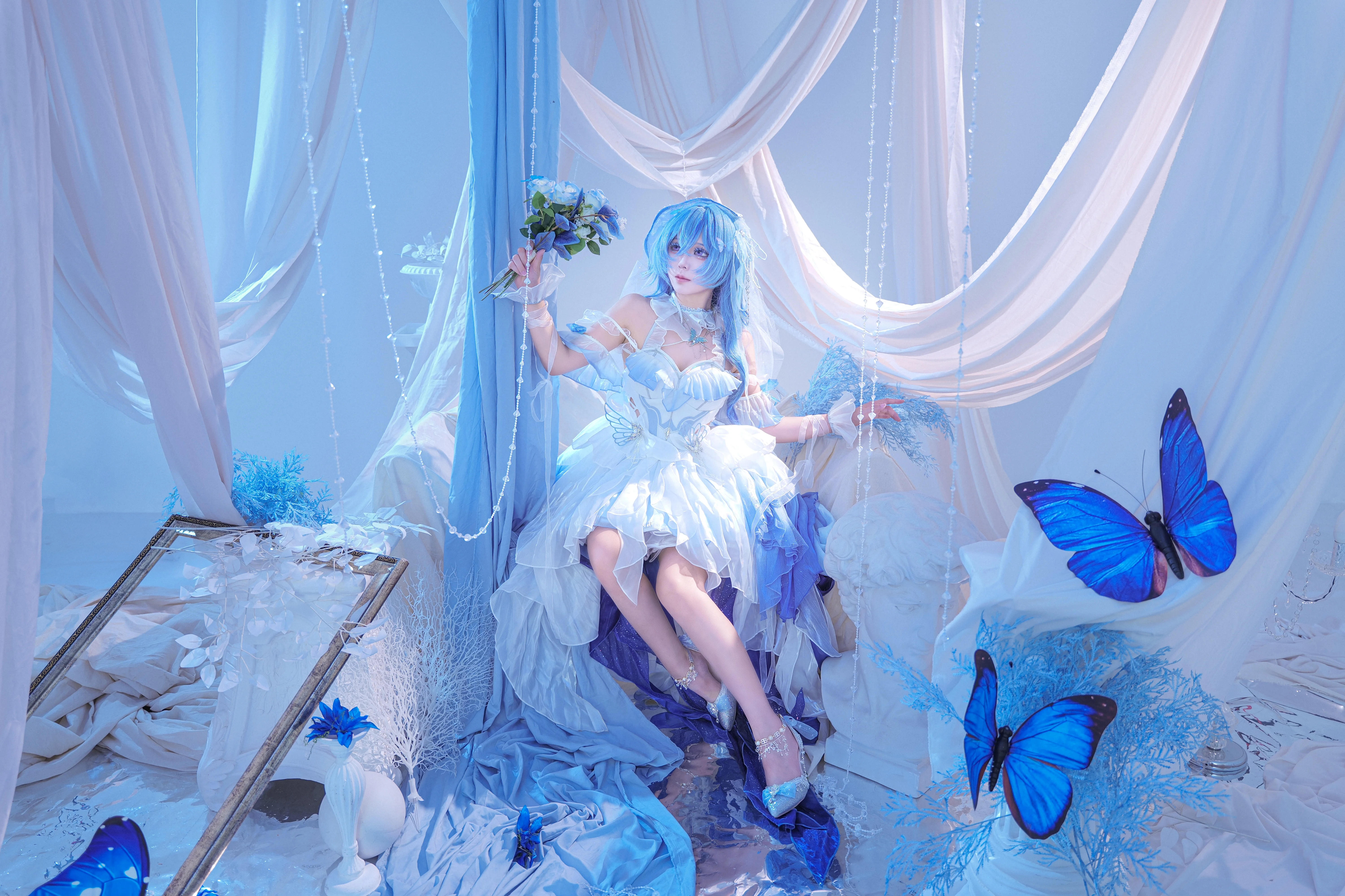 【守岸人cos】静谧的蓝色梦境 - 第 1 张