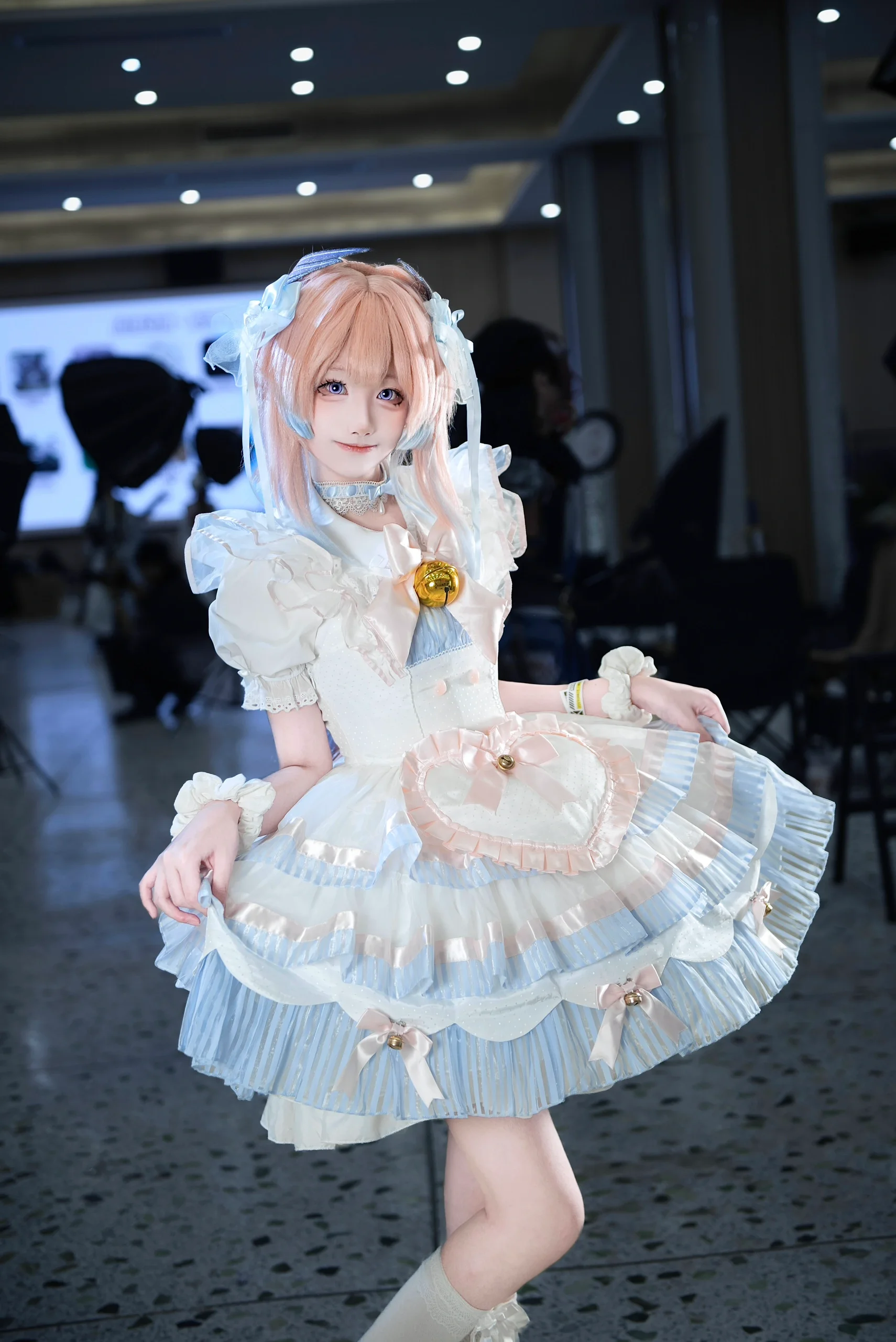 【珊瑚宫心海cos】Lolita私设，一场蓝色与桃粉的甜梦 - 第 2 张