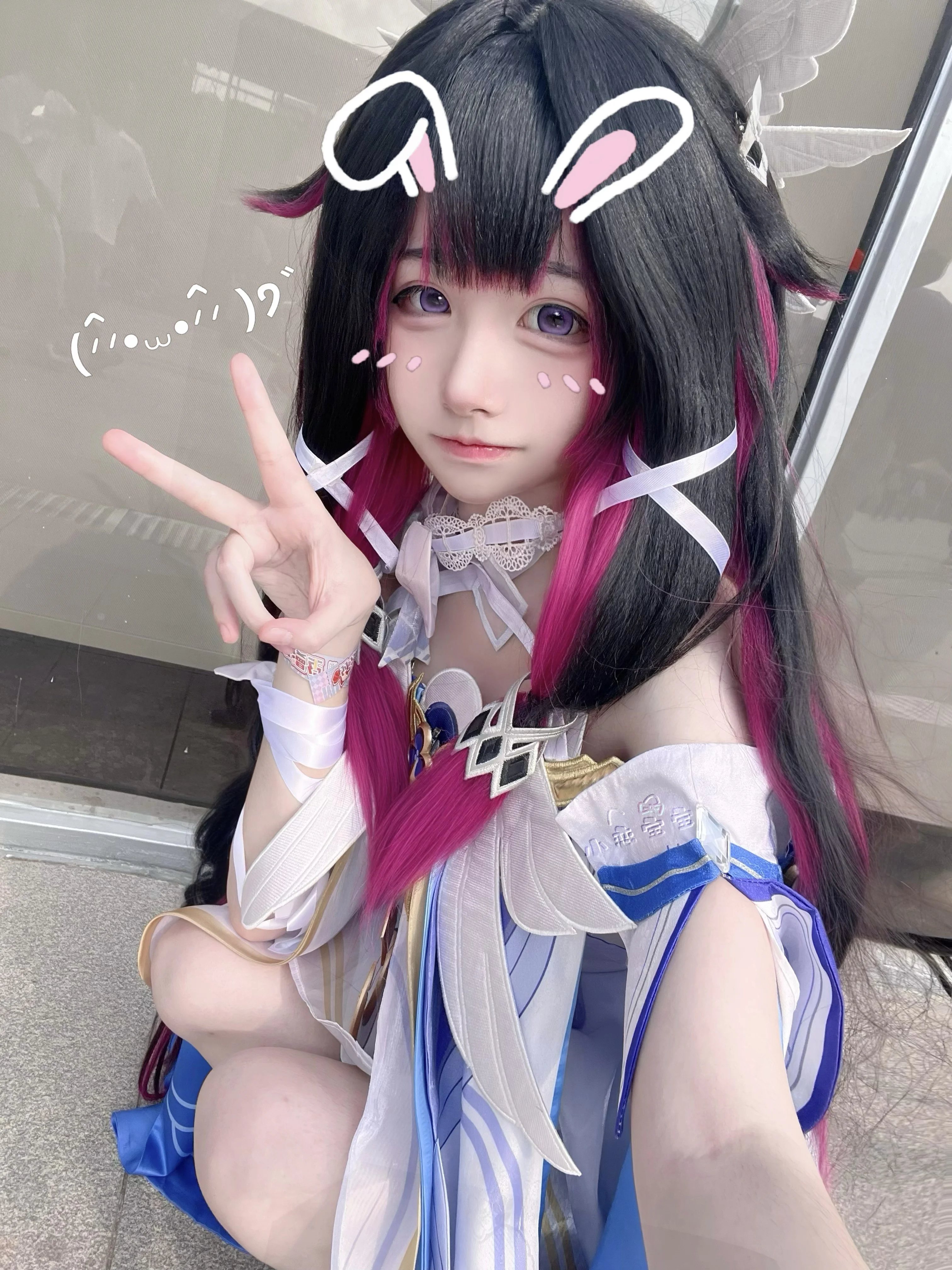 【哥倫比婭cos】原神少女的月光贈禮 - 第 1 張