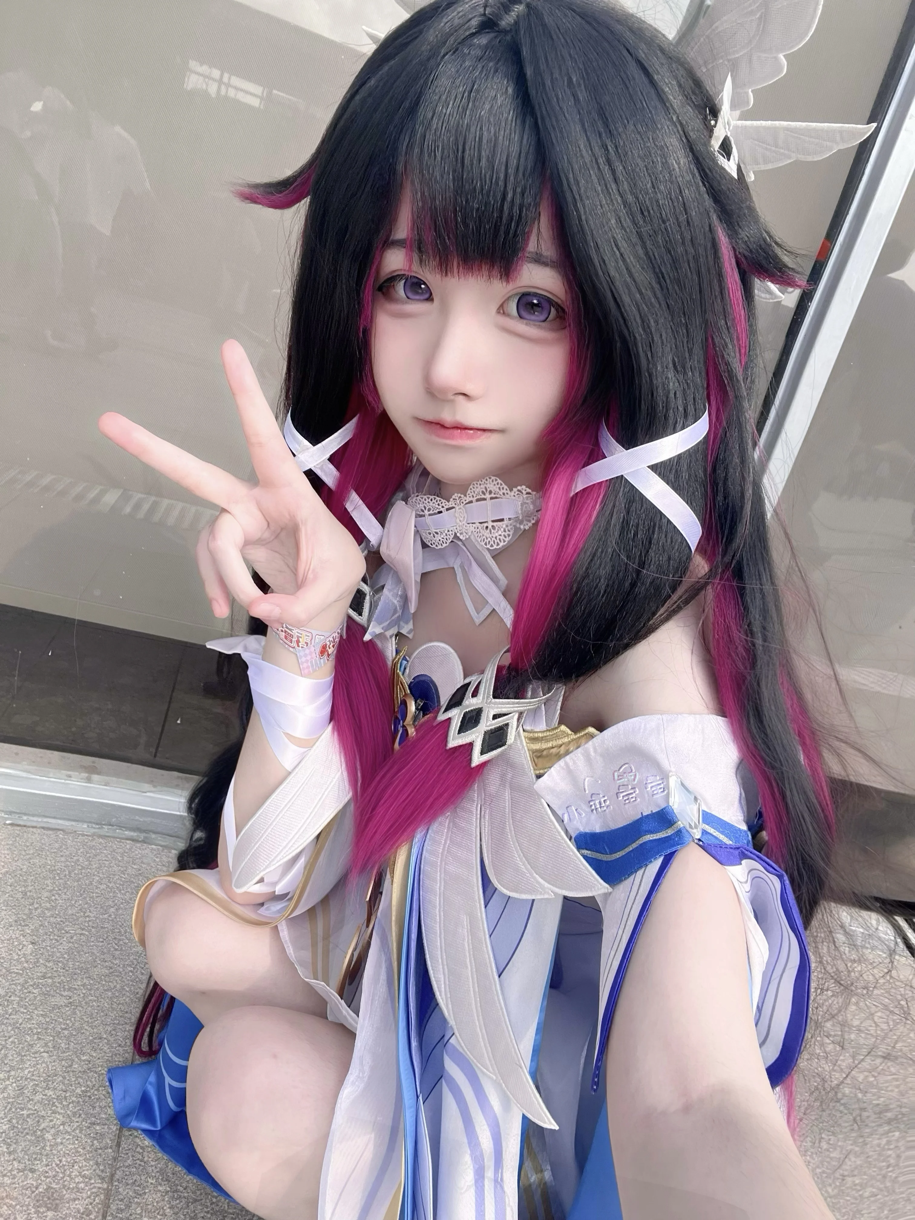 【哥倫比婭cos】原神少女的月光贈禮
