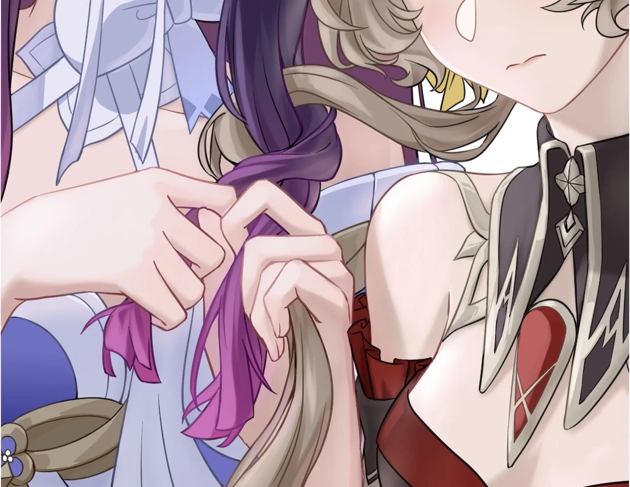 【少女哥伦比娅和桑多涅cos】原神双人互动羁绊特写 - 第 3 张