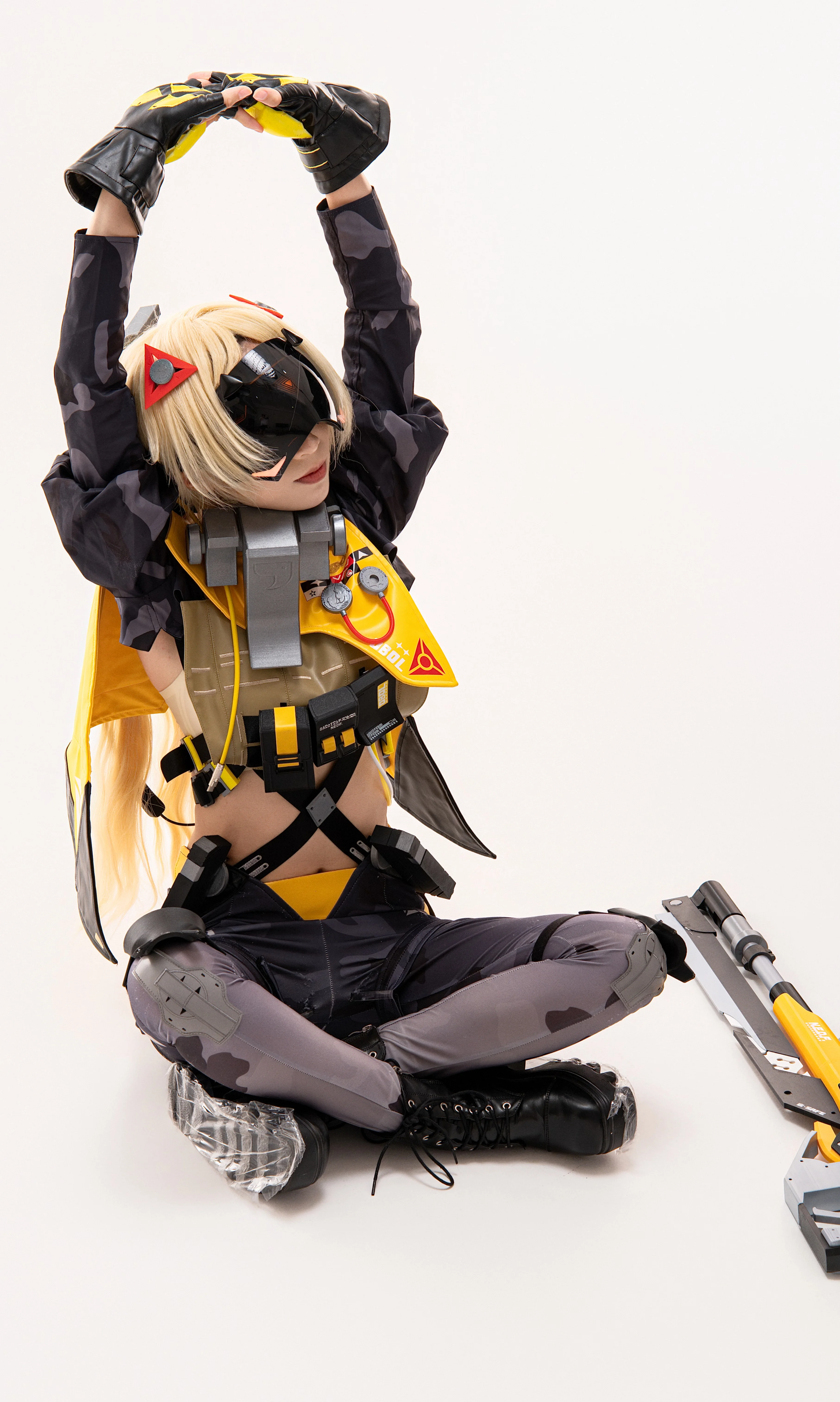 【扳机cos】绝区零战术特勤的棚拍纪实 - 第 2 张