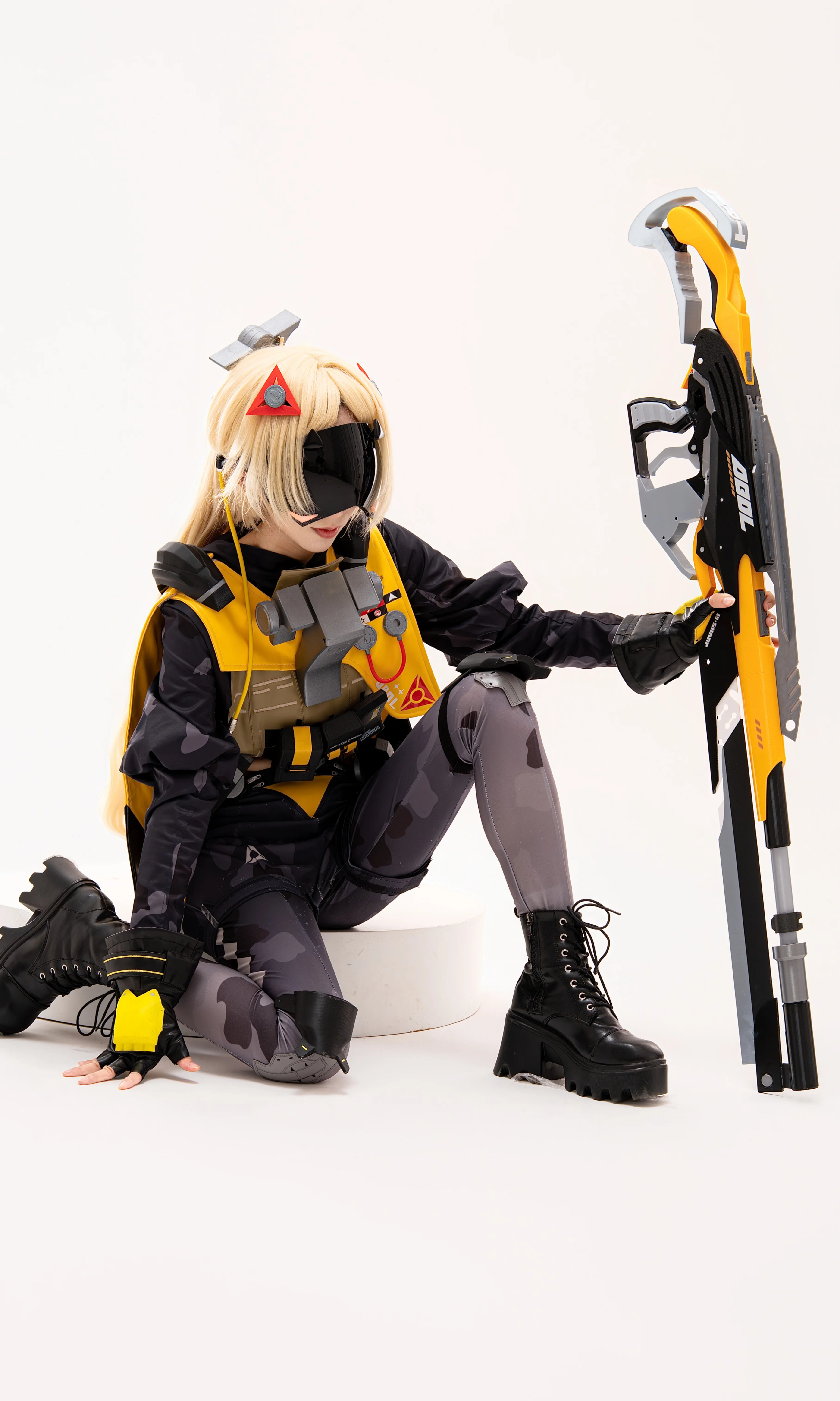 【扳机cos】绝区零战术特勤的棚拍纪实 - 第 3 张