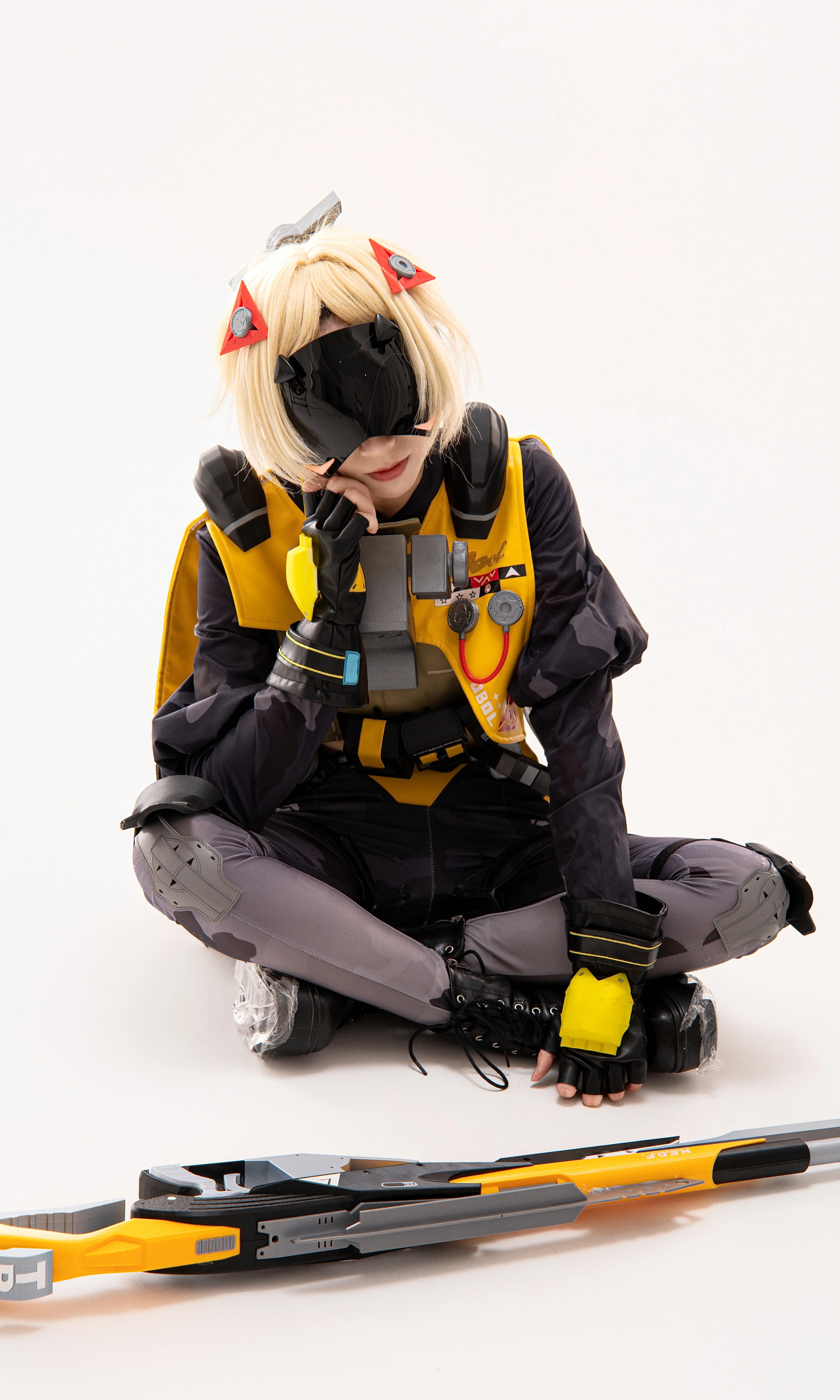 【扳机cos】绝区零战术特勤的棚拍纪实 - 第 4 张