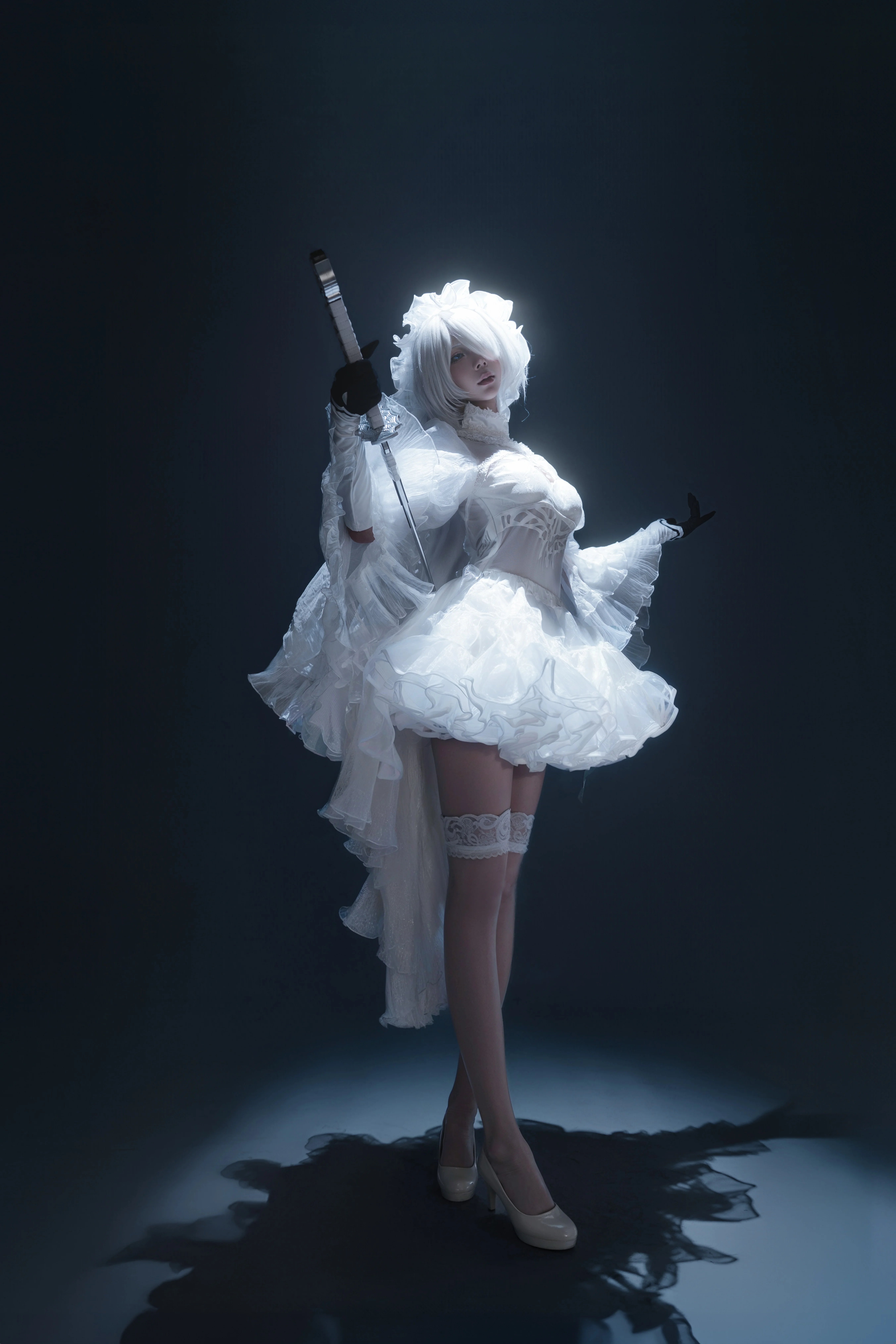 【2Bcos】尼尔机械纪元，束光下的花嫁造型 - 第 2 张