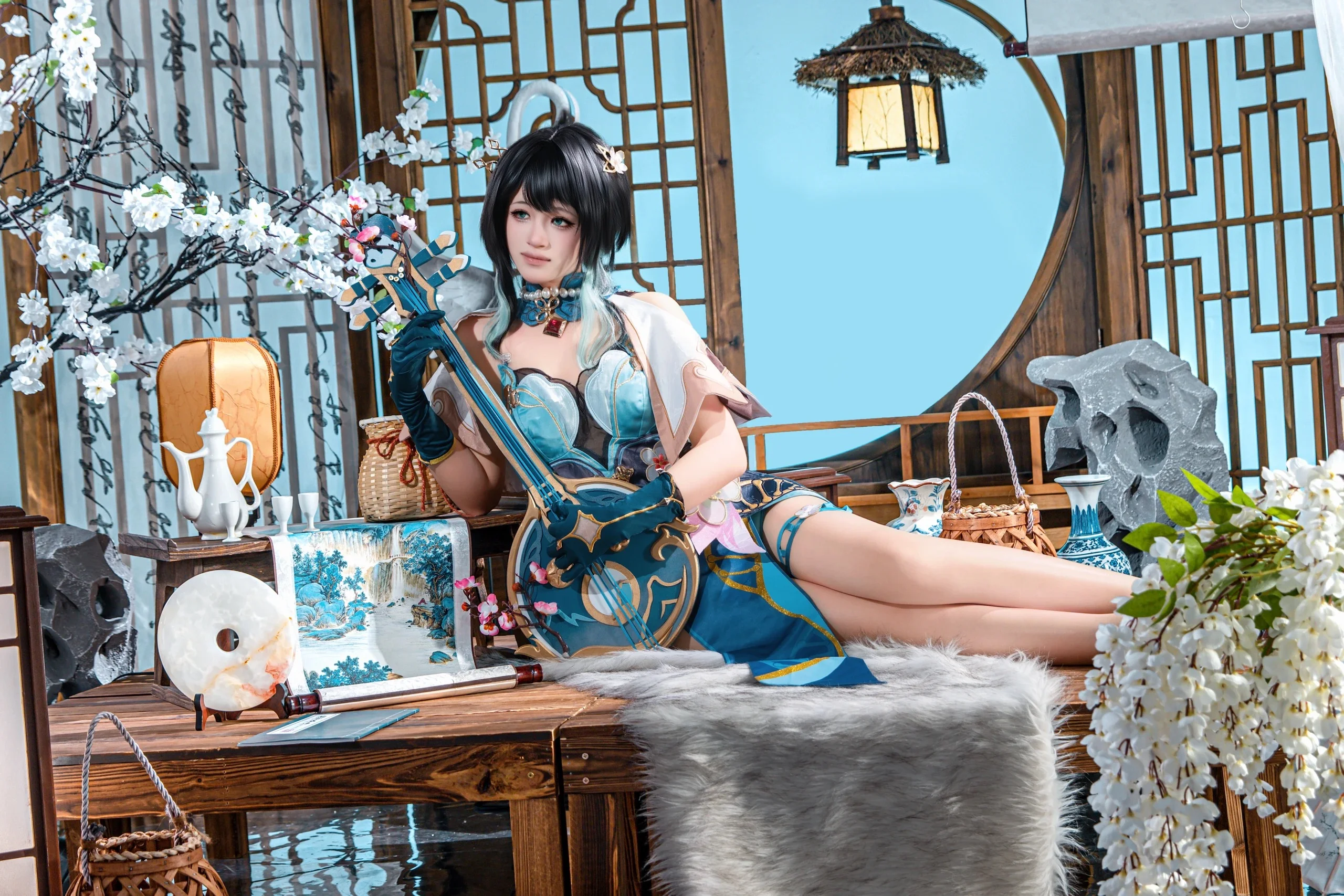【阮梅cos】沉浸于崩坏星穹铁道的中式美学与古典意境 - 第 4 张