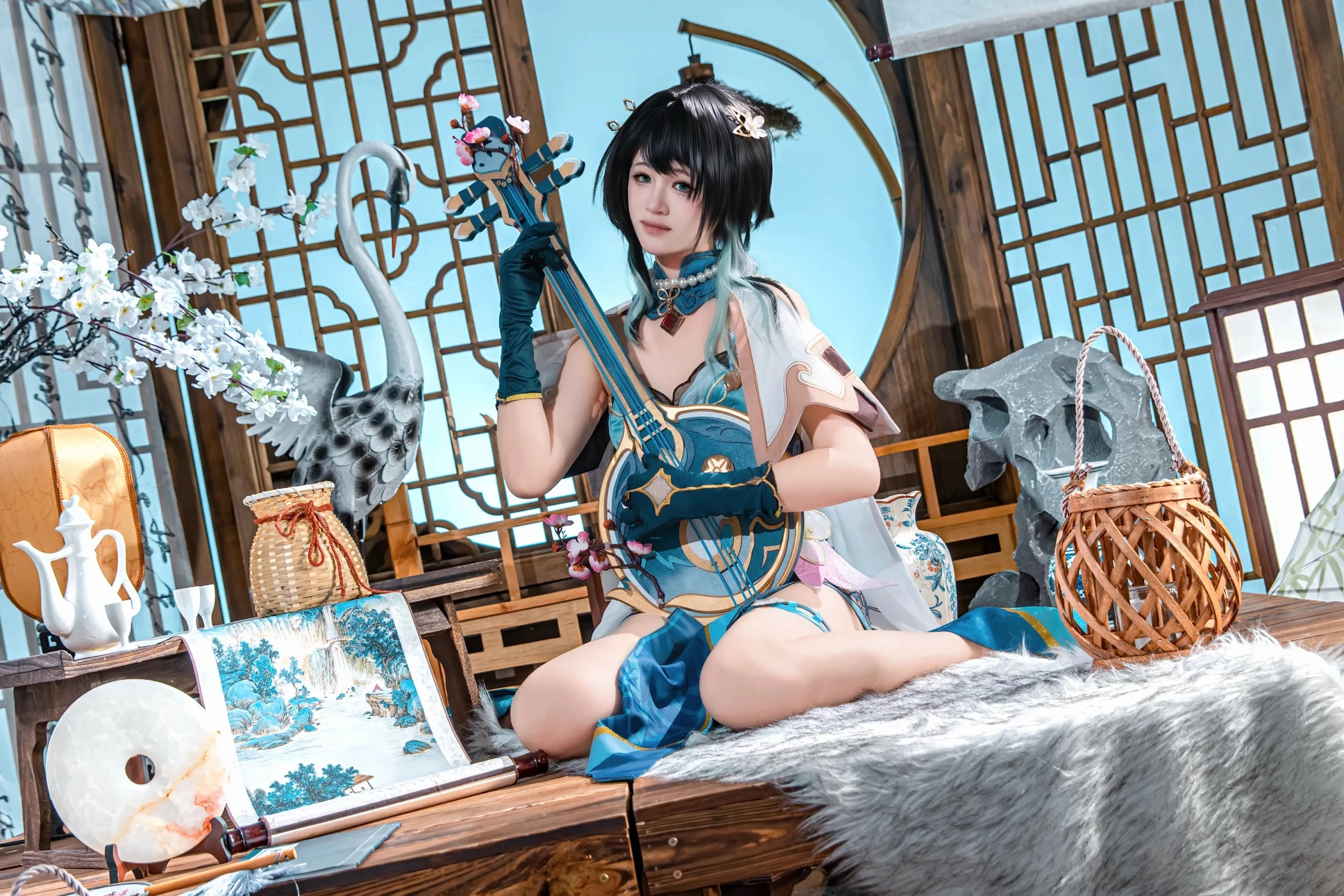 【阮梅cos】沉浸于崩坏星穹铁道的中式美学与古典意境 - 第 7 张