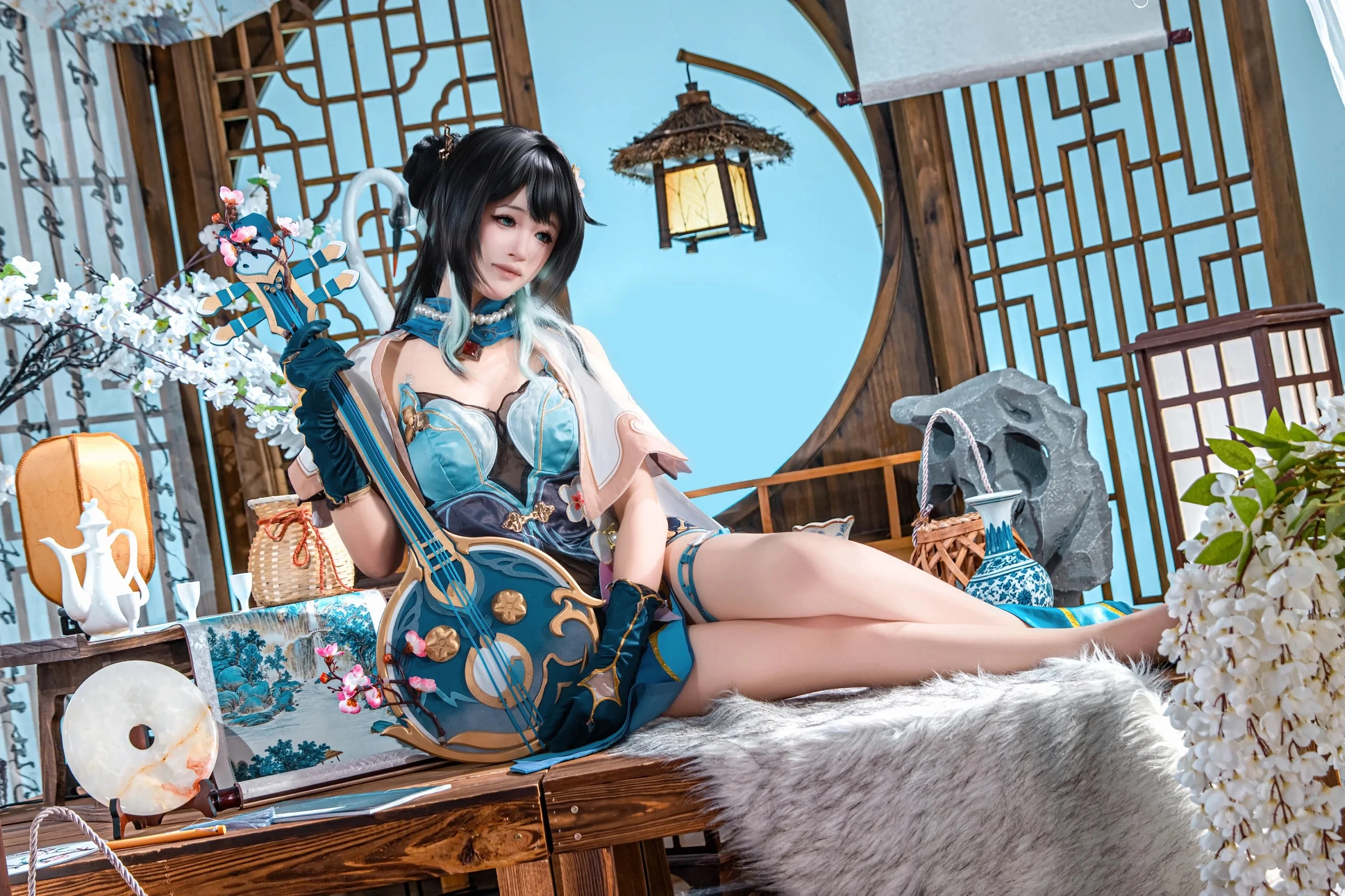 【阮梅cos】沉浸于崩坏星穹铁道的中式美学与古典意境 - 第 8 张