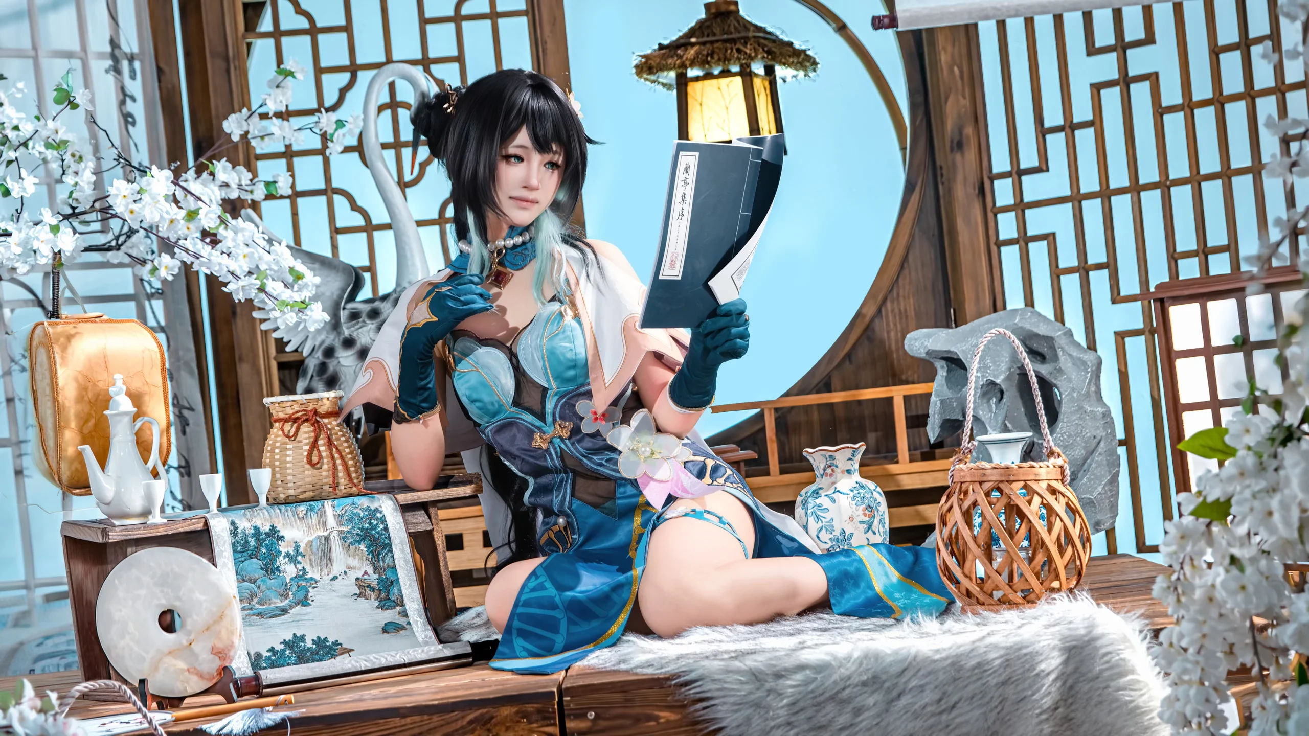 【阮梅cos】沉浸于崩坏星穹铁道的中式美学与古典意境 - 第 9 张