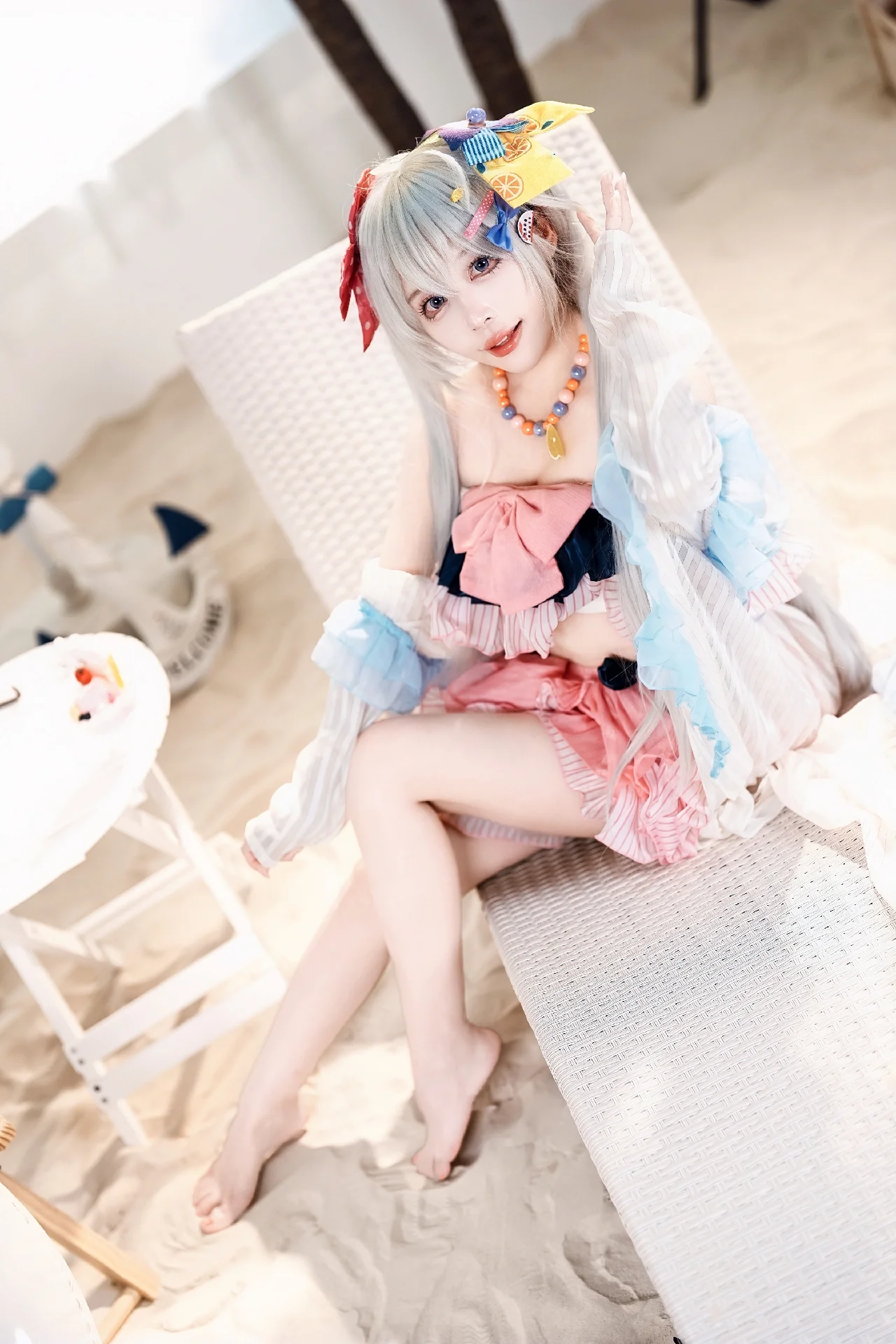 【白洲梓cos】蔚蓝档案的夏日沙滩派对