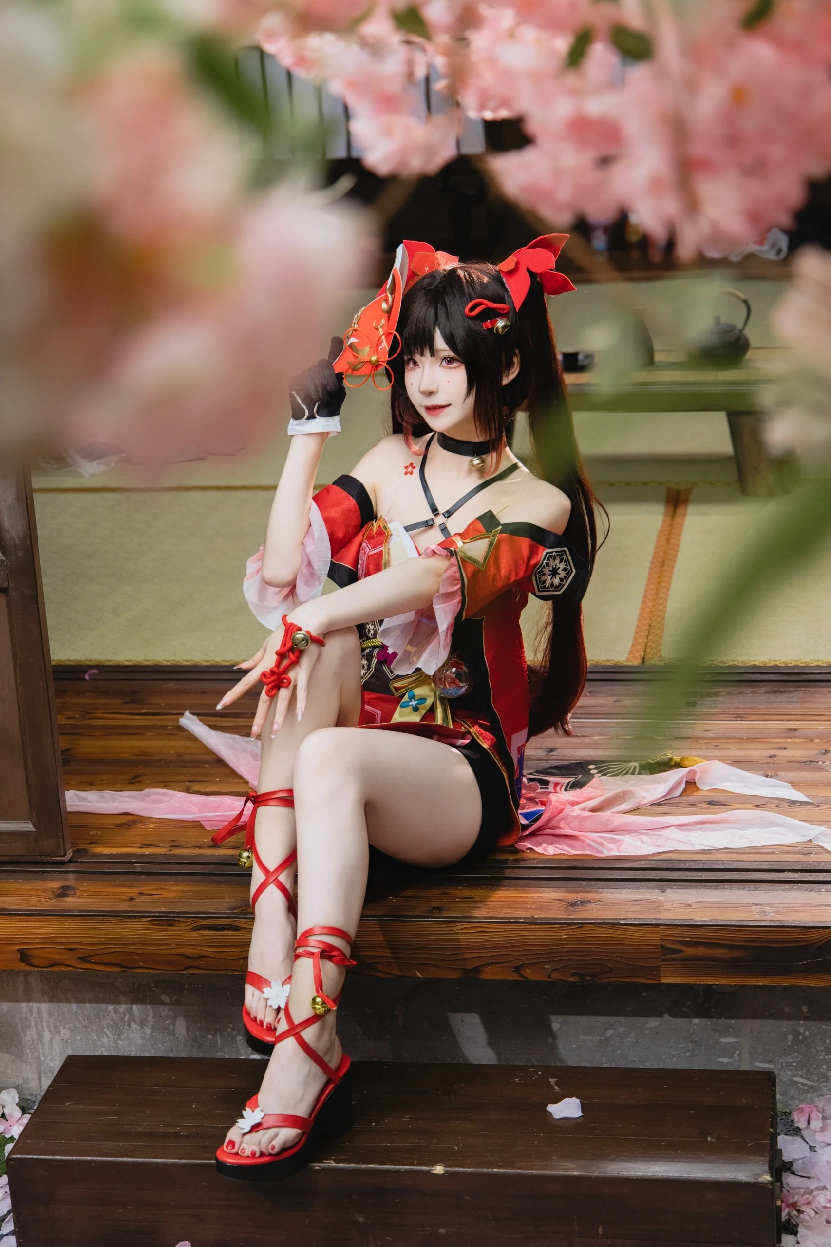 【花火 コスプレ】崩壊：スターレイルに咲く、春の生き生きとした瞬間 - 1 枚目