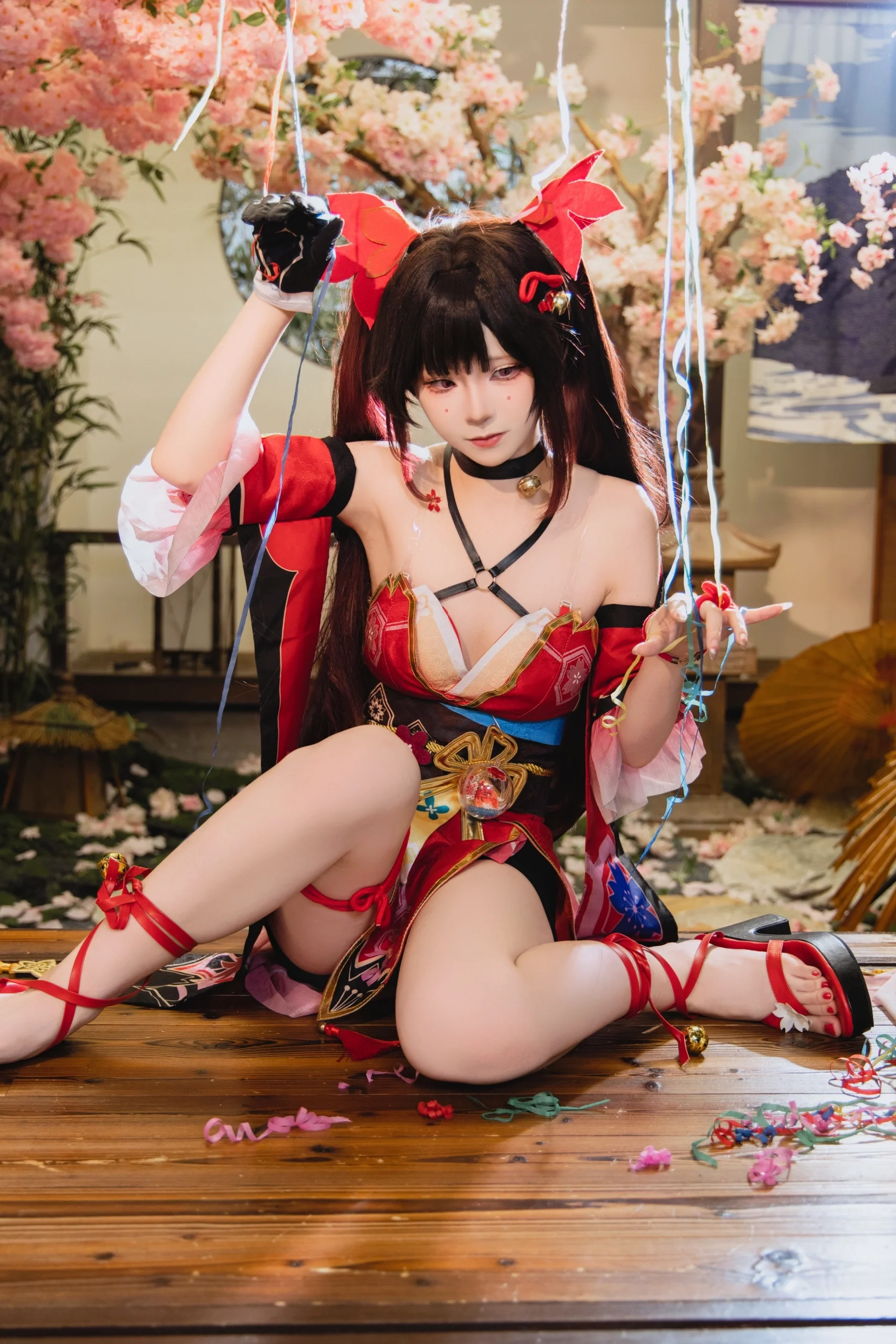 【花火 コスプレ】崩壊：スターレイルに咲く、春の生き生きとした瞬間 - 2 枚目