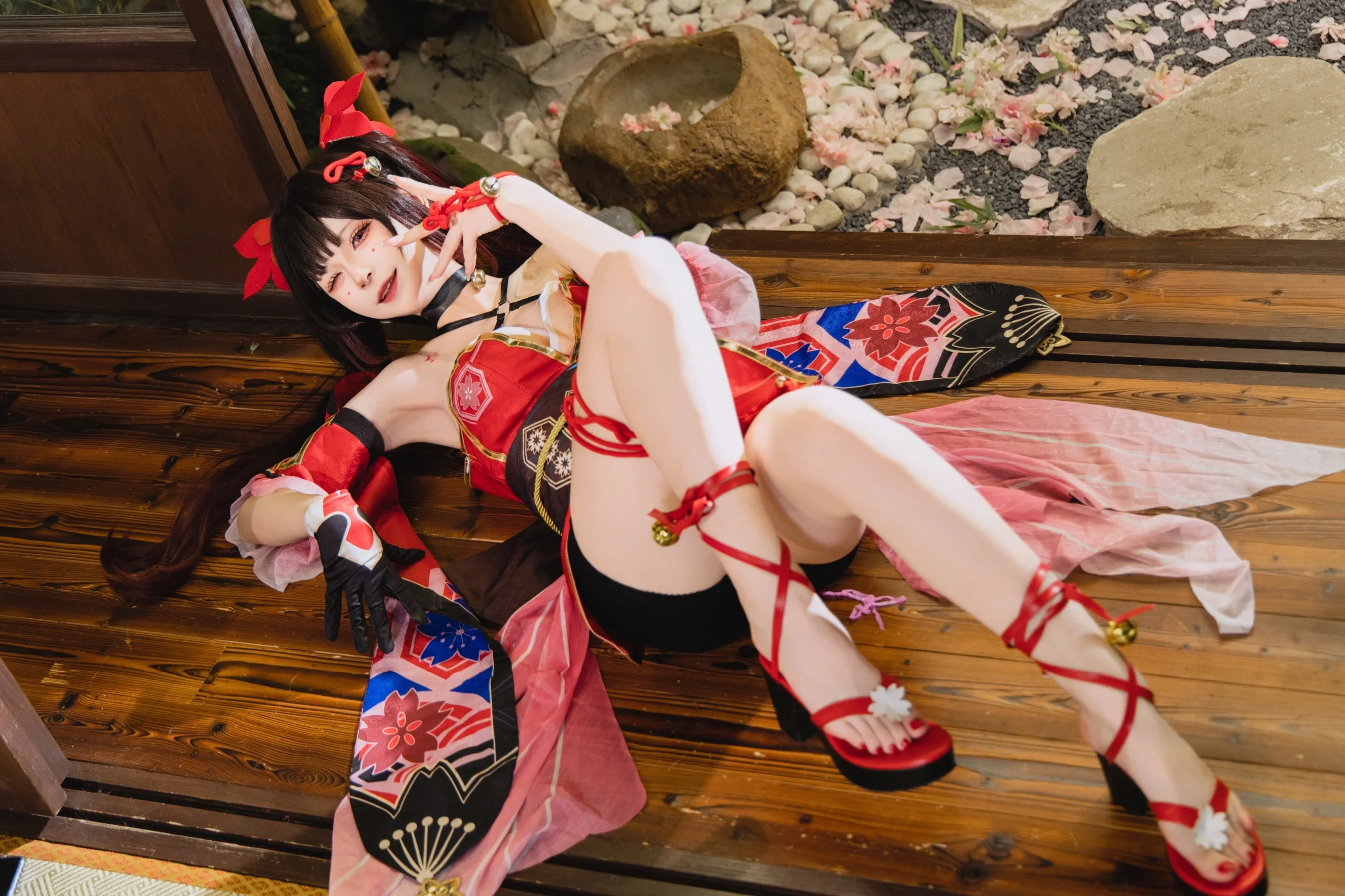 【花火 コスプレ】崩壊：スターレイルに咲く、春の生き生きとした瞬間 - 4 枚目