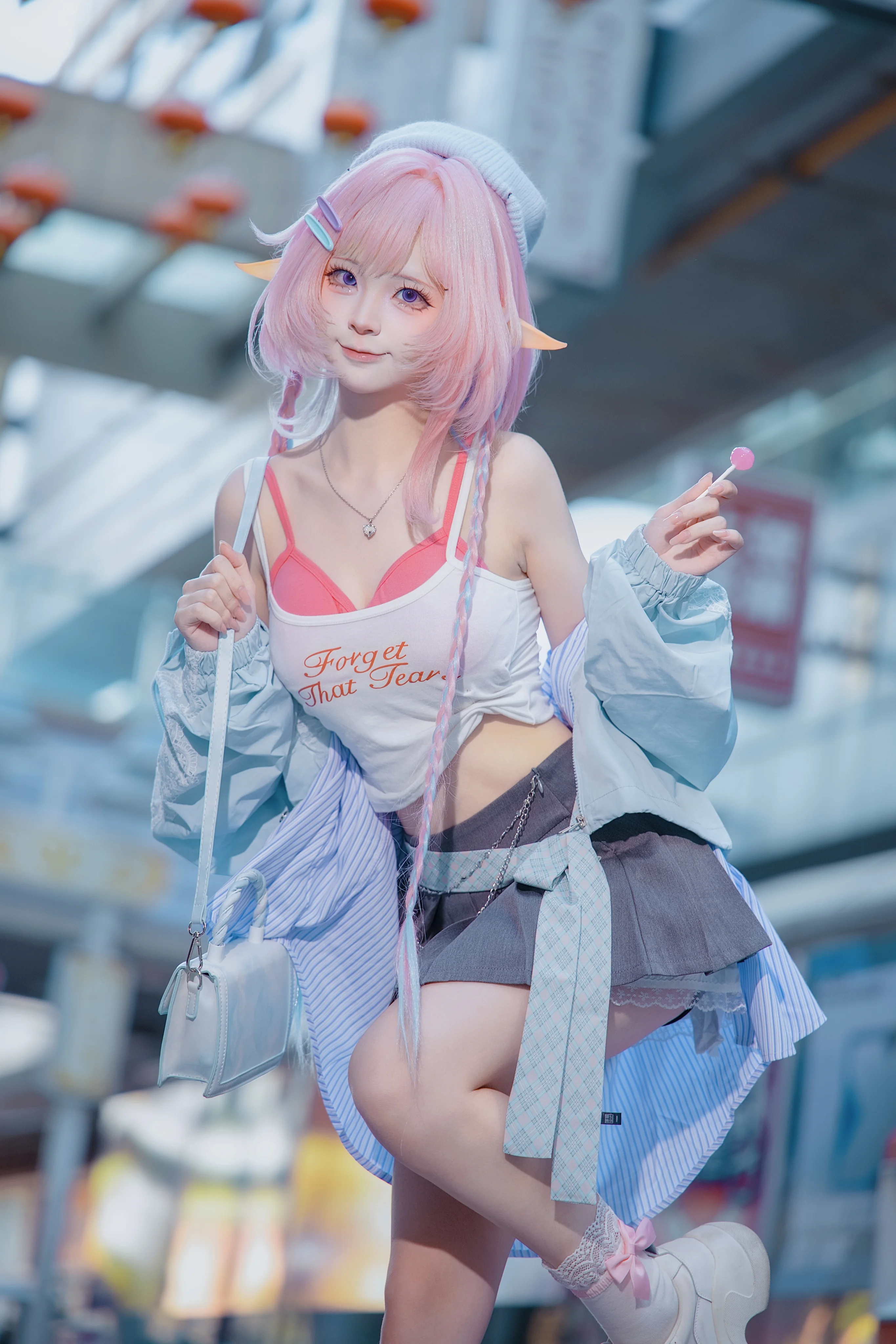 【キュレネ コスプレ】崩壊：スターレイル、屋上のランデブー - 11 枚目