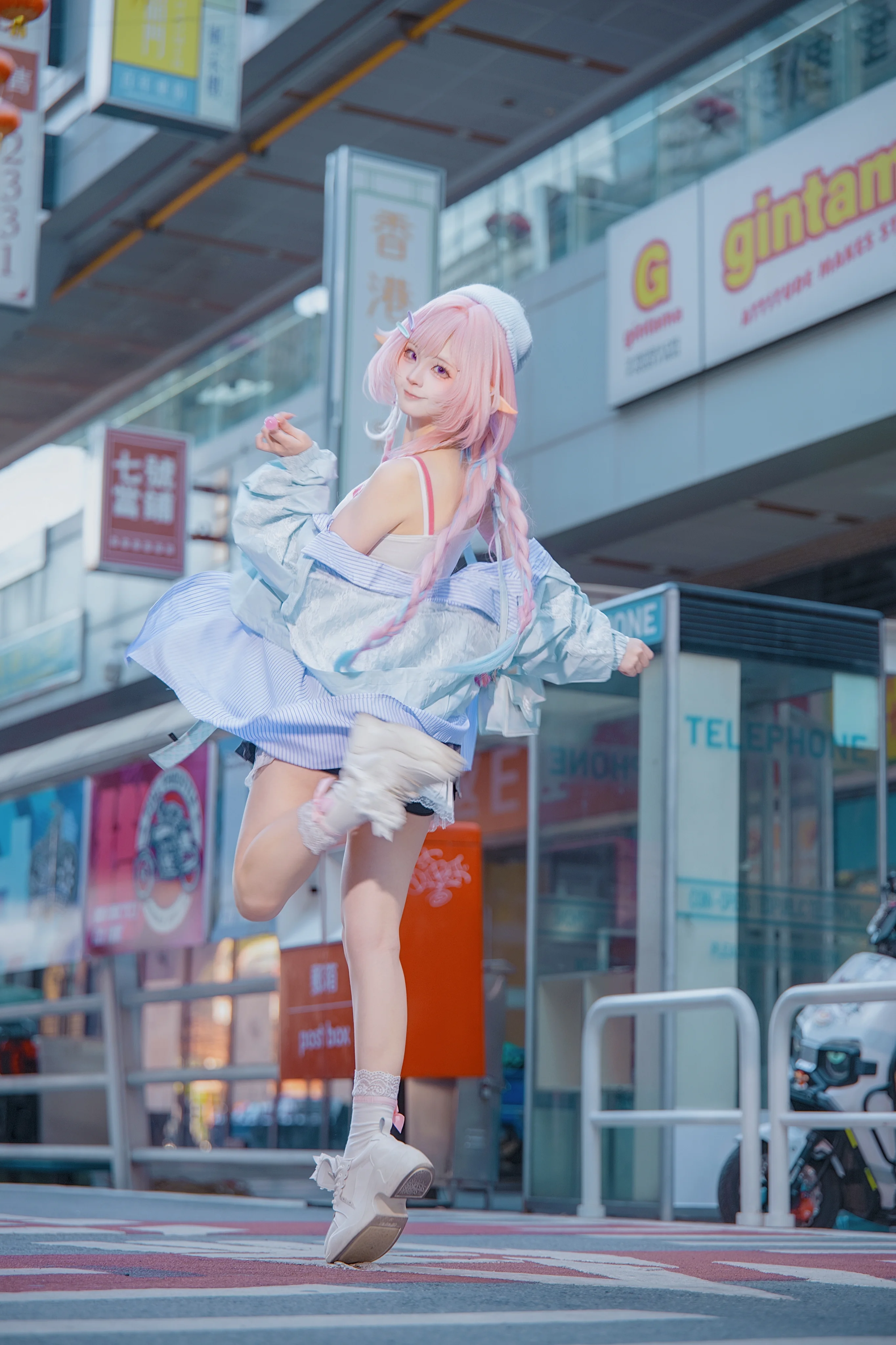 【キュレネ コスプレ】崩壊：スターレイル、屋上のランデブー - 8 枚目