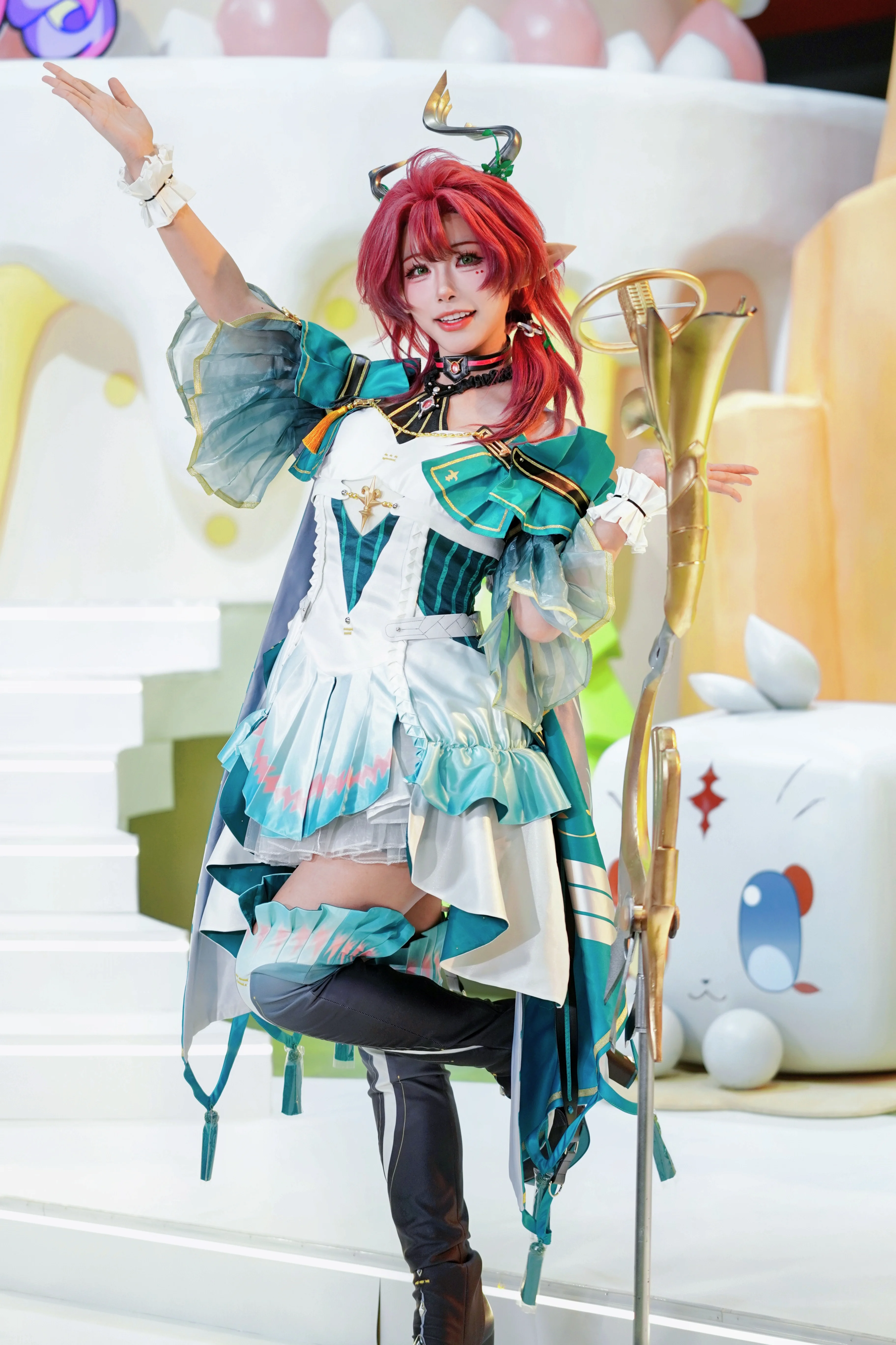 【夏空cos】鸣潮夏空亮相广州萤火虫，黎那汐塔的奇幻之星
