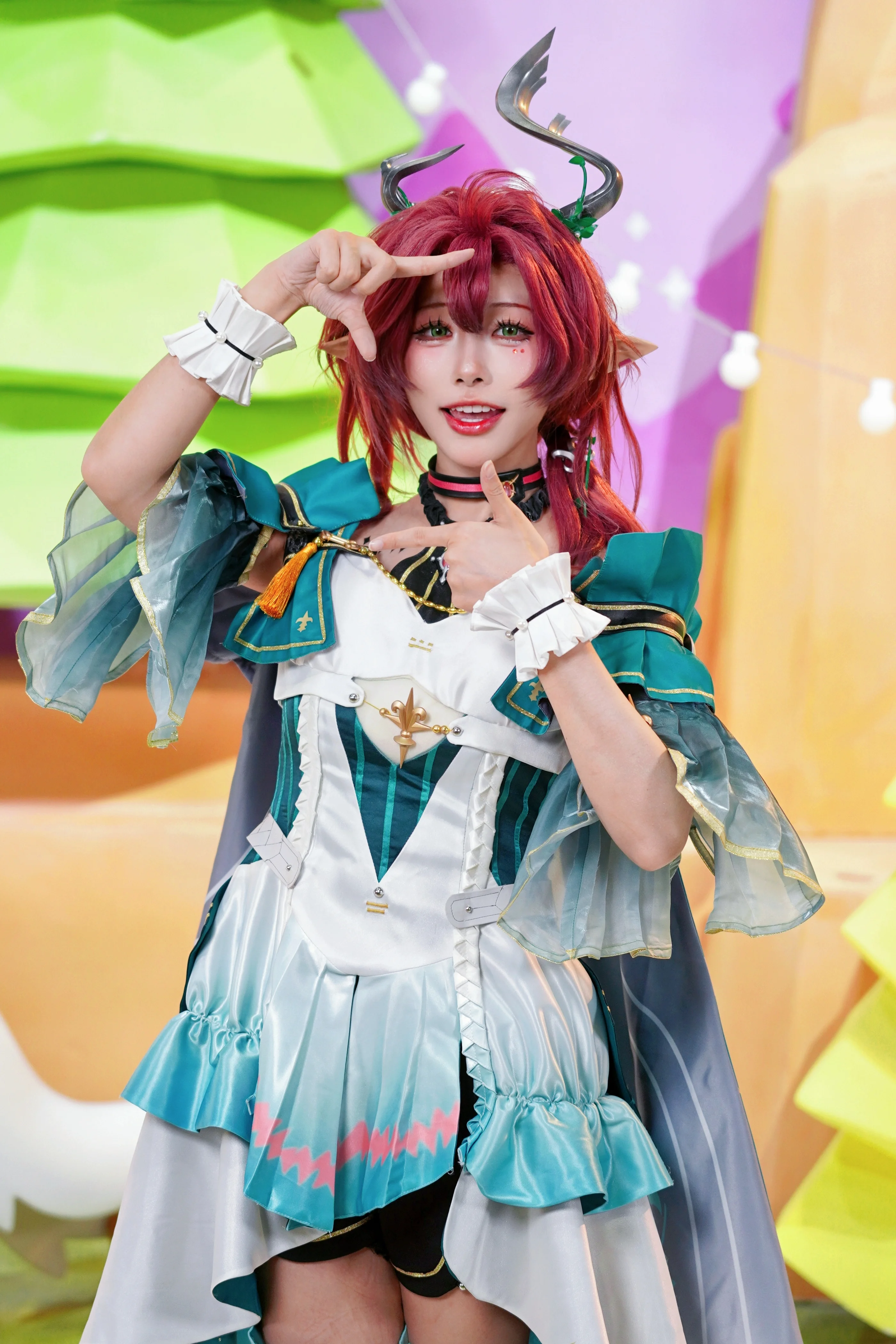 【夏空cos】鸣潮夏空亮相广州萤火虫，黎那汐塔的奇幻之星 - 第 3 张