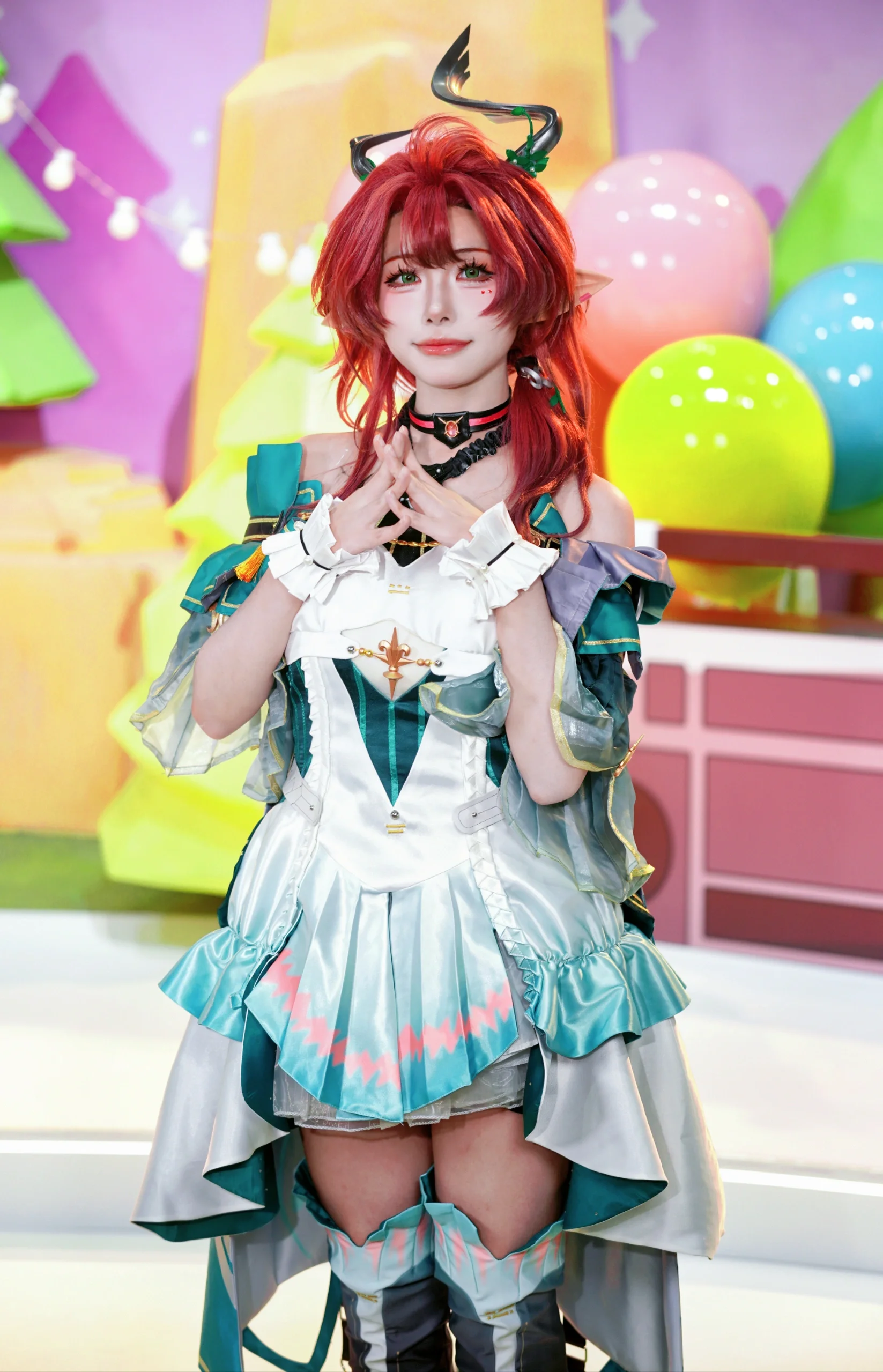 【夏空cos】鸣潮夏空亮相广州萤火虫，黎那汐塔的奇幻之星 - 第 6 张