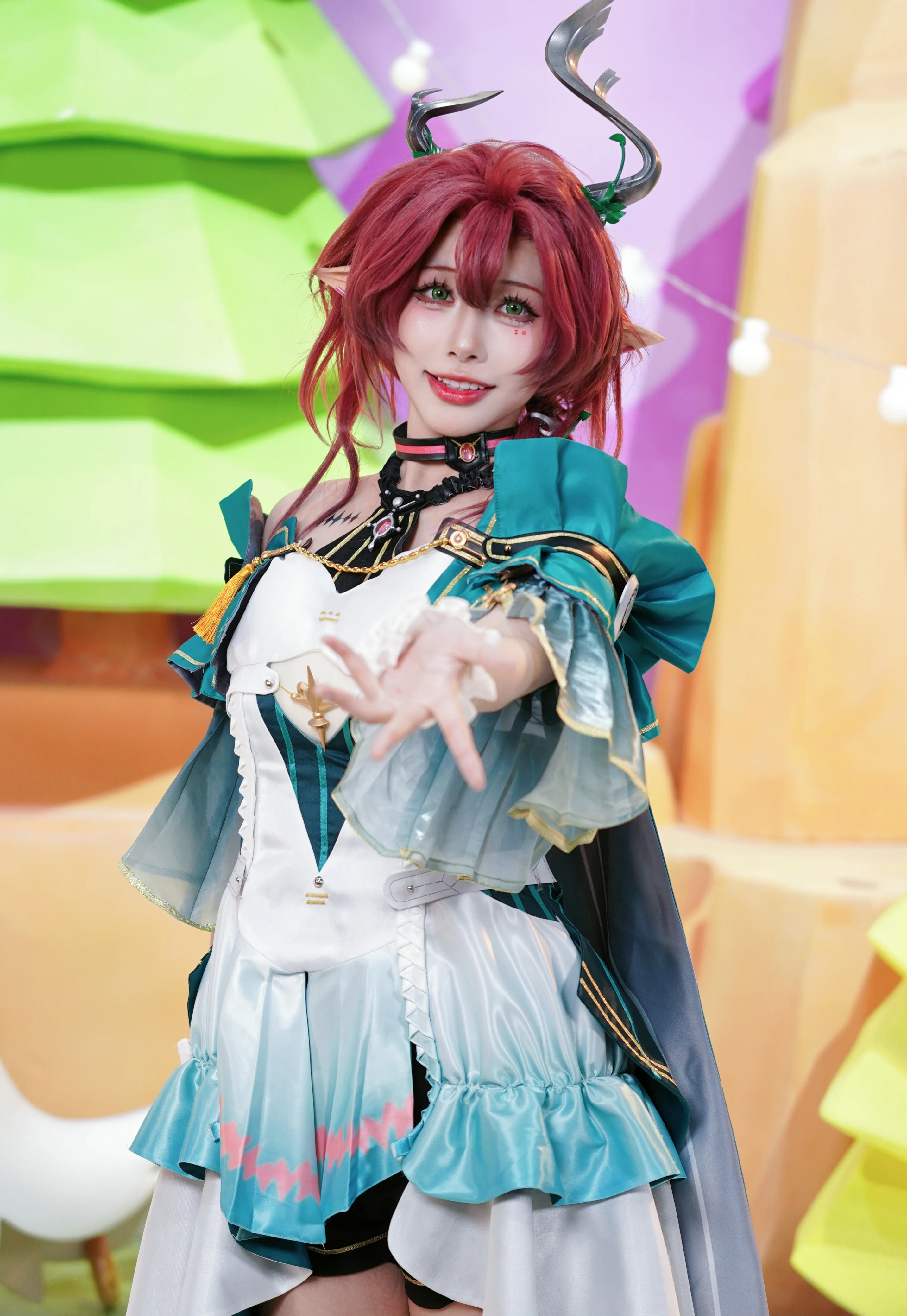 【夏空cos】鸣潮夏空亮相广州萤火虫，黎那汐塔的奇幻之星 - 第 7 张