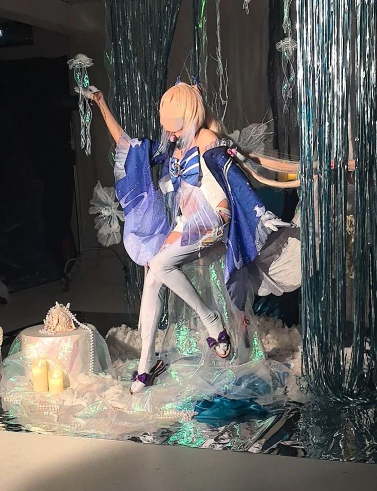【珊瑚宫心海cos】原神水底幻梦的临时棚拍日记 - 第 1 张
