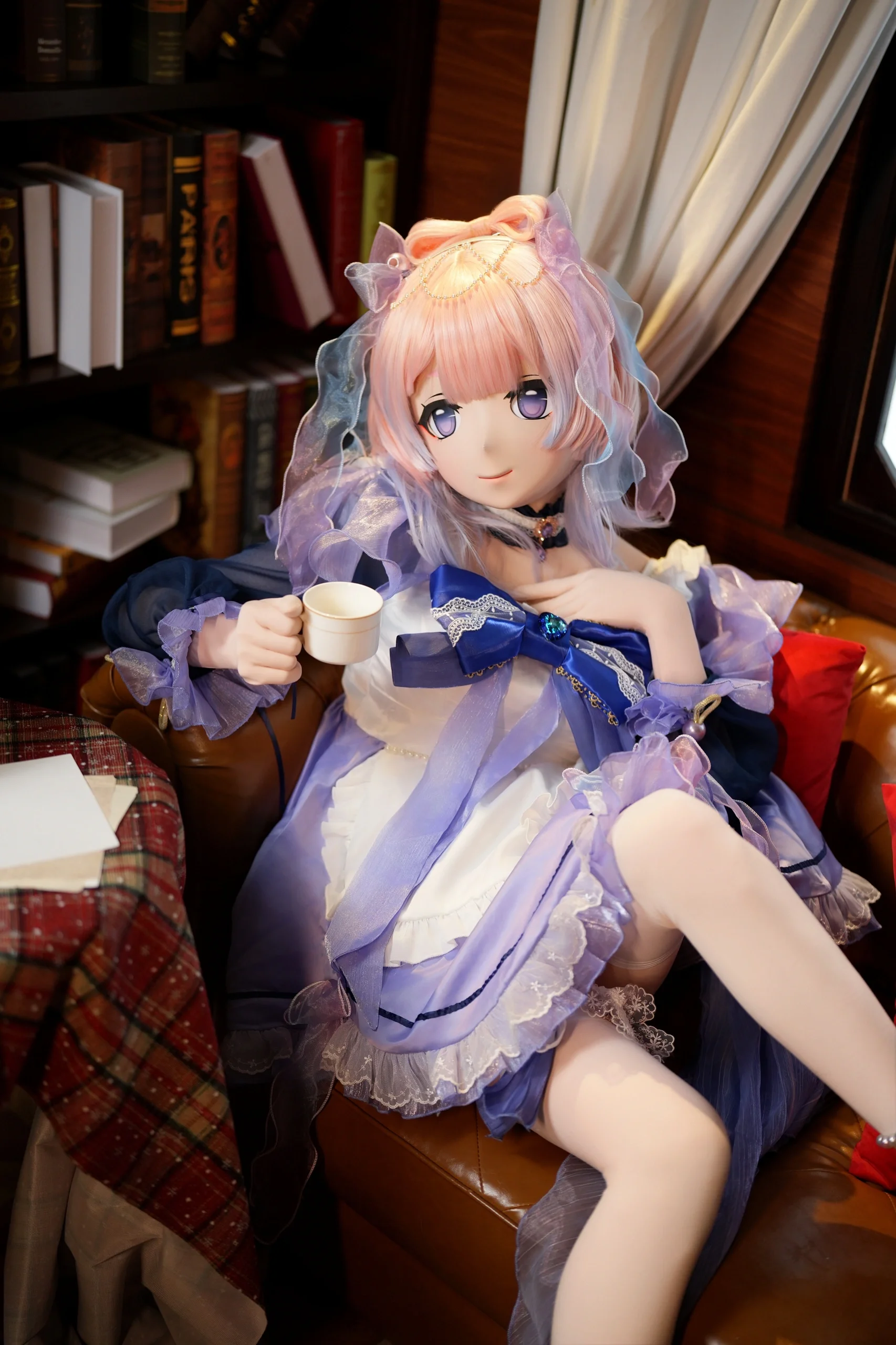 【珊瑚宫心海cos】原神同人女仆装造型展示 - 第 9 张