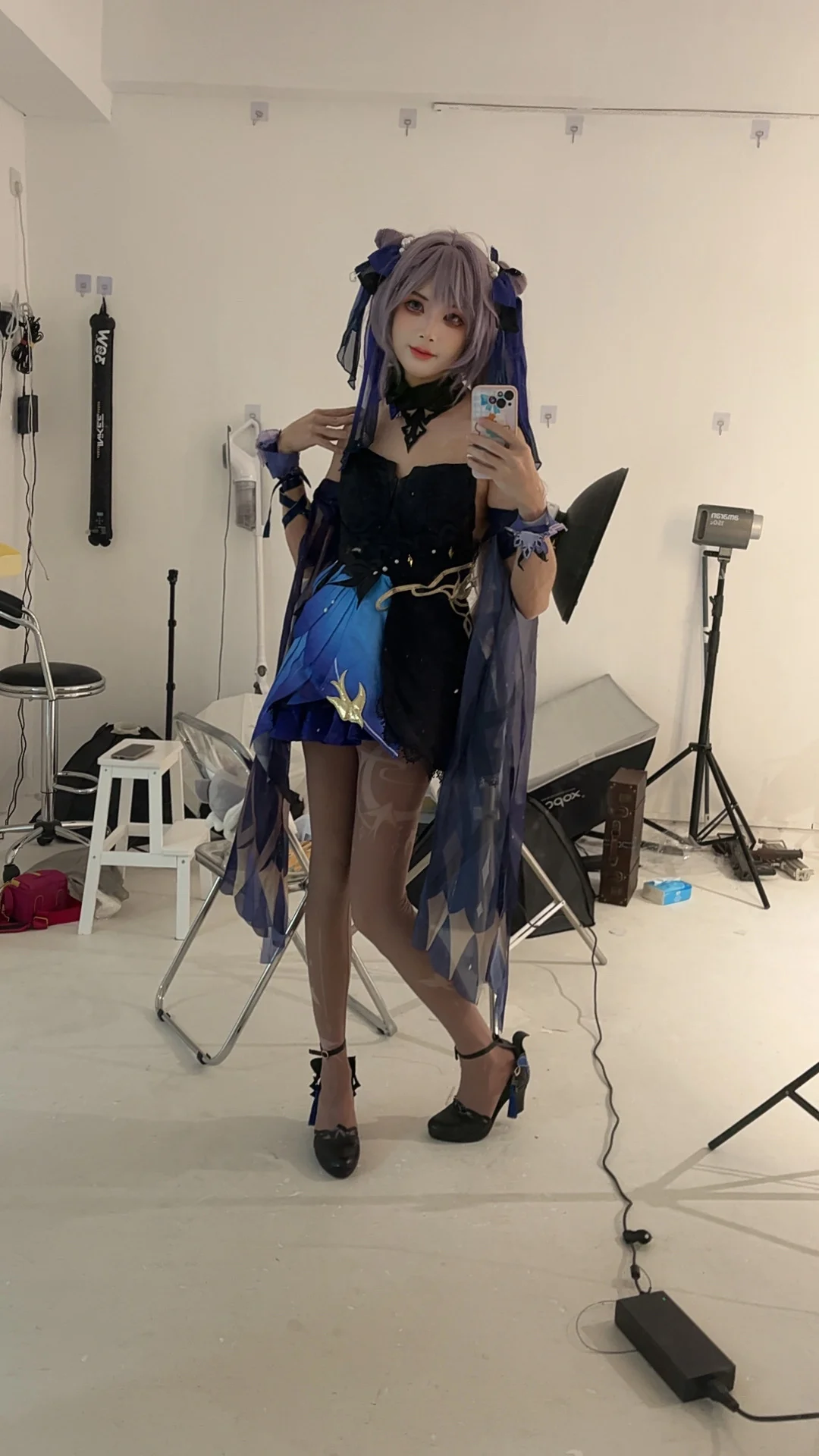 【刻晴cos】原神中的雷電，新風格影棚預告 - 第 1 張