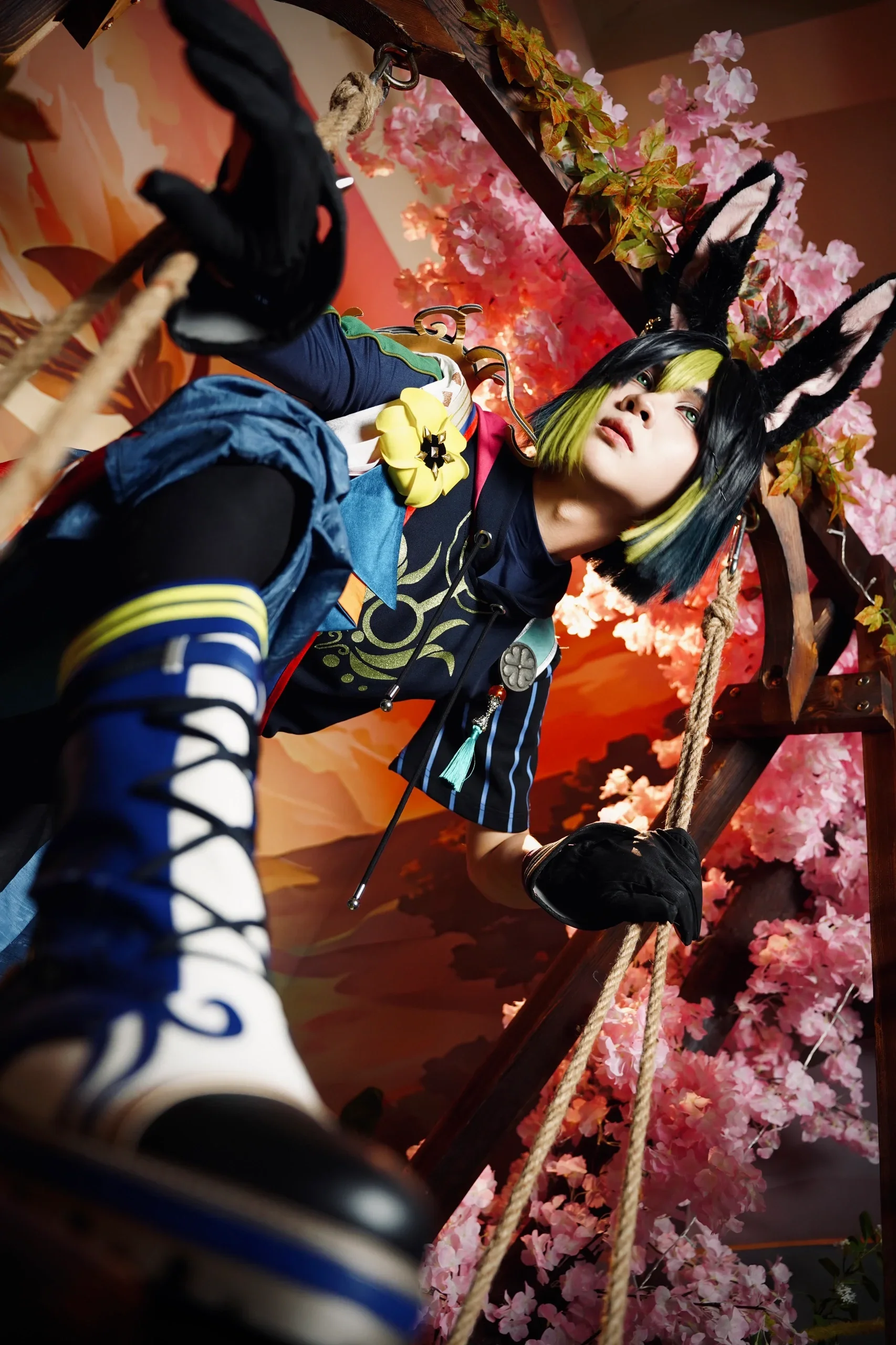 【提纳里cos】原神自拍馆初体验，专业设备让我直呼降维打击 - 第 3 张