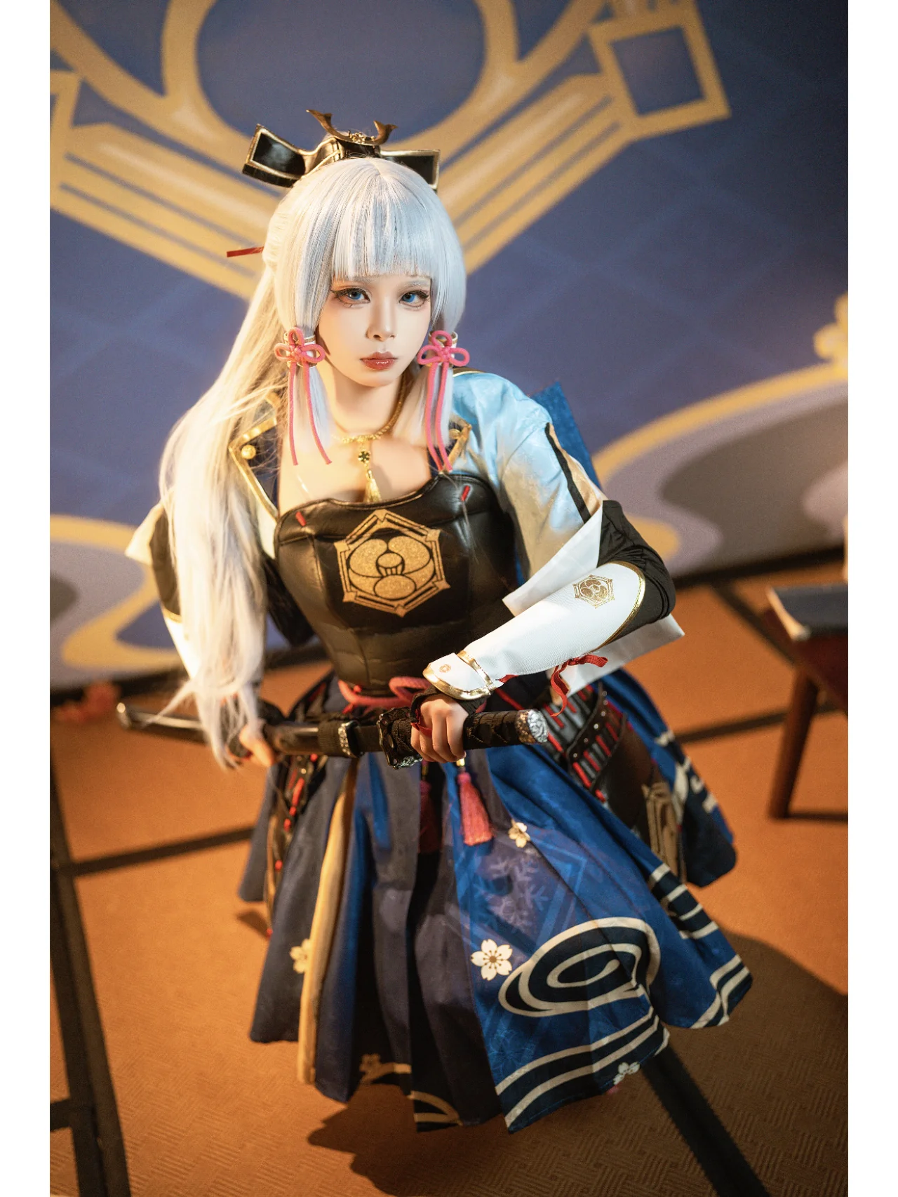 【神里绫华cos】白鹭公主的剑与笔，和风下的优雅 - 第 2 张