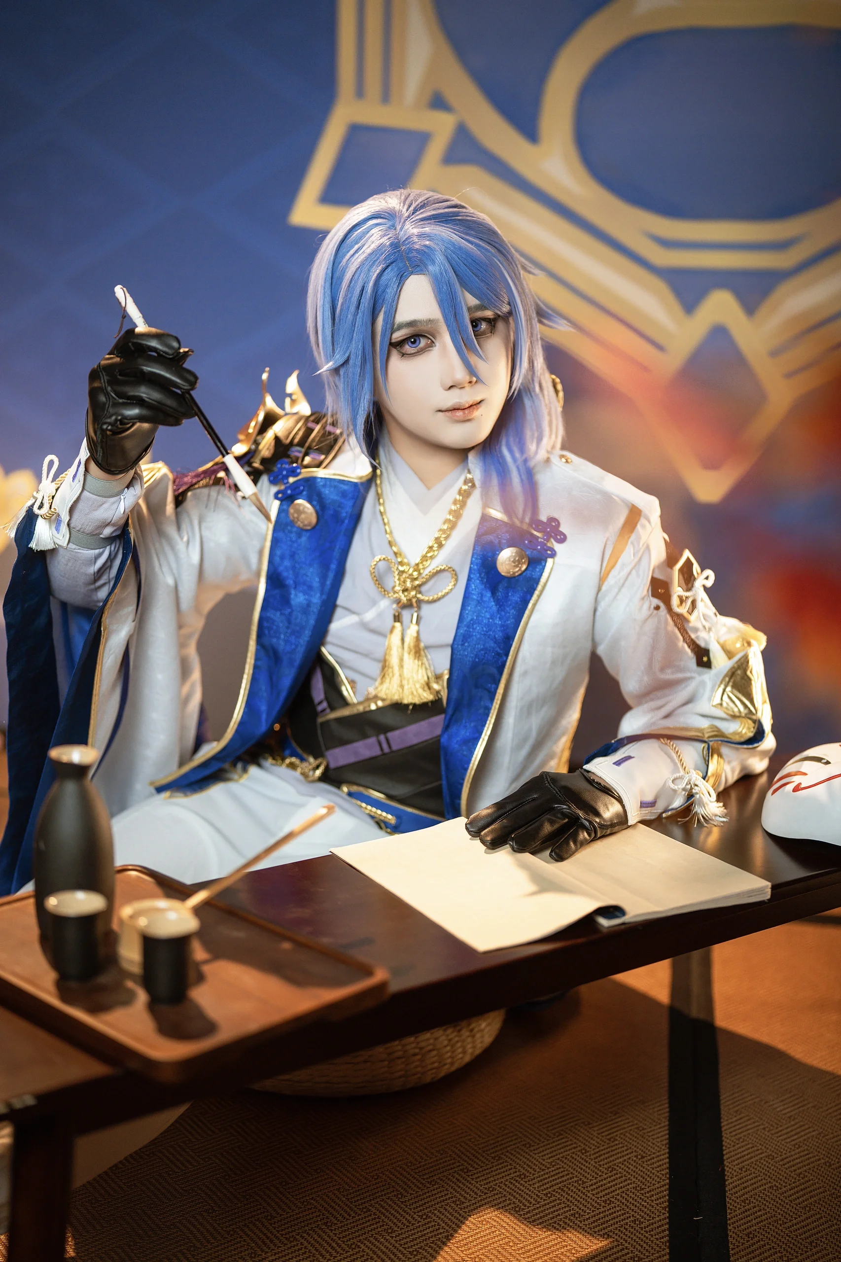 【神里绫人cos】神里家的家主，今日得闲小聚