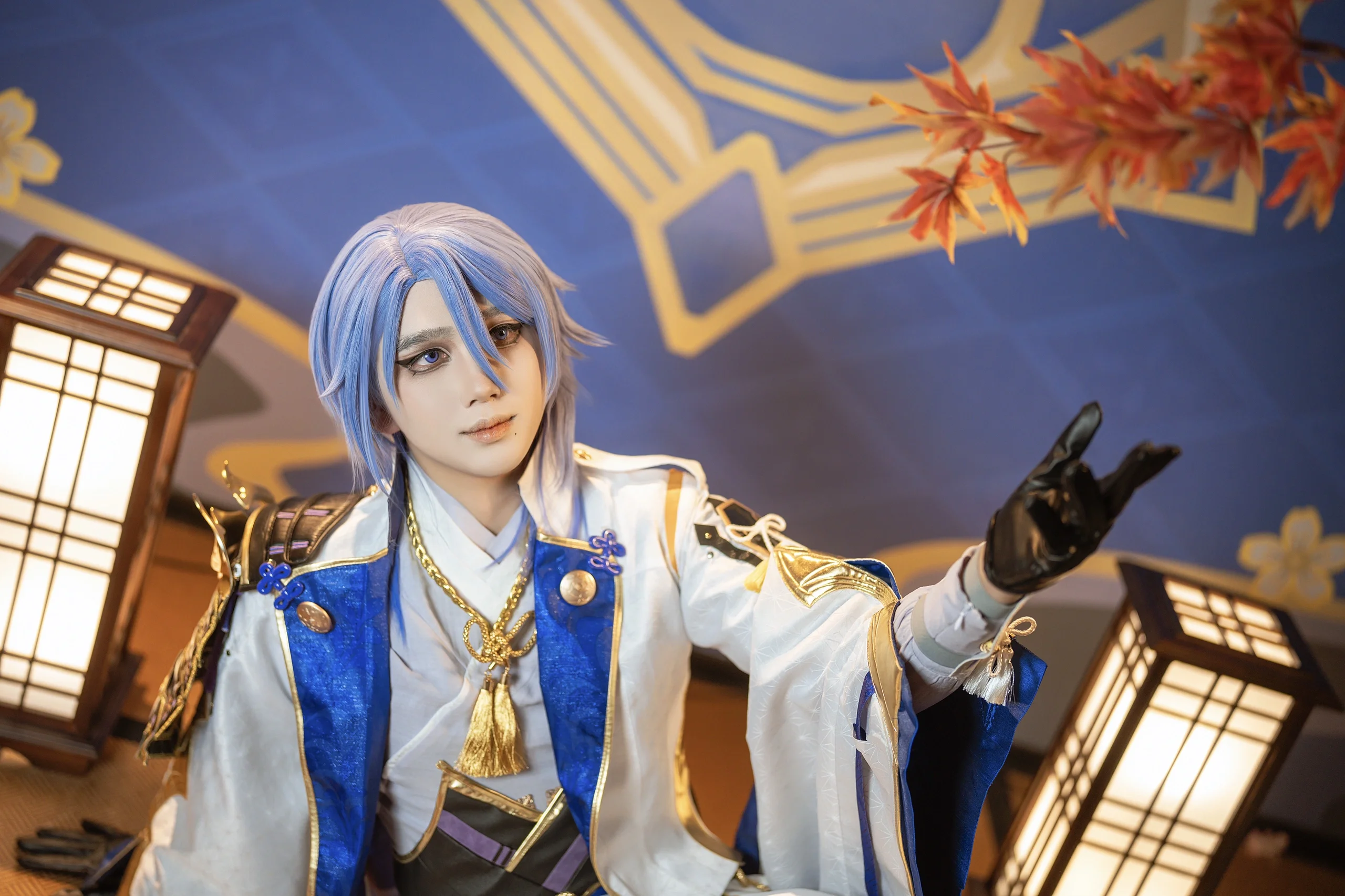 【神里绫人cos】神里家的家主，今日得闲小聚 - 第 4 张