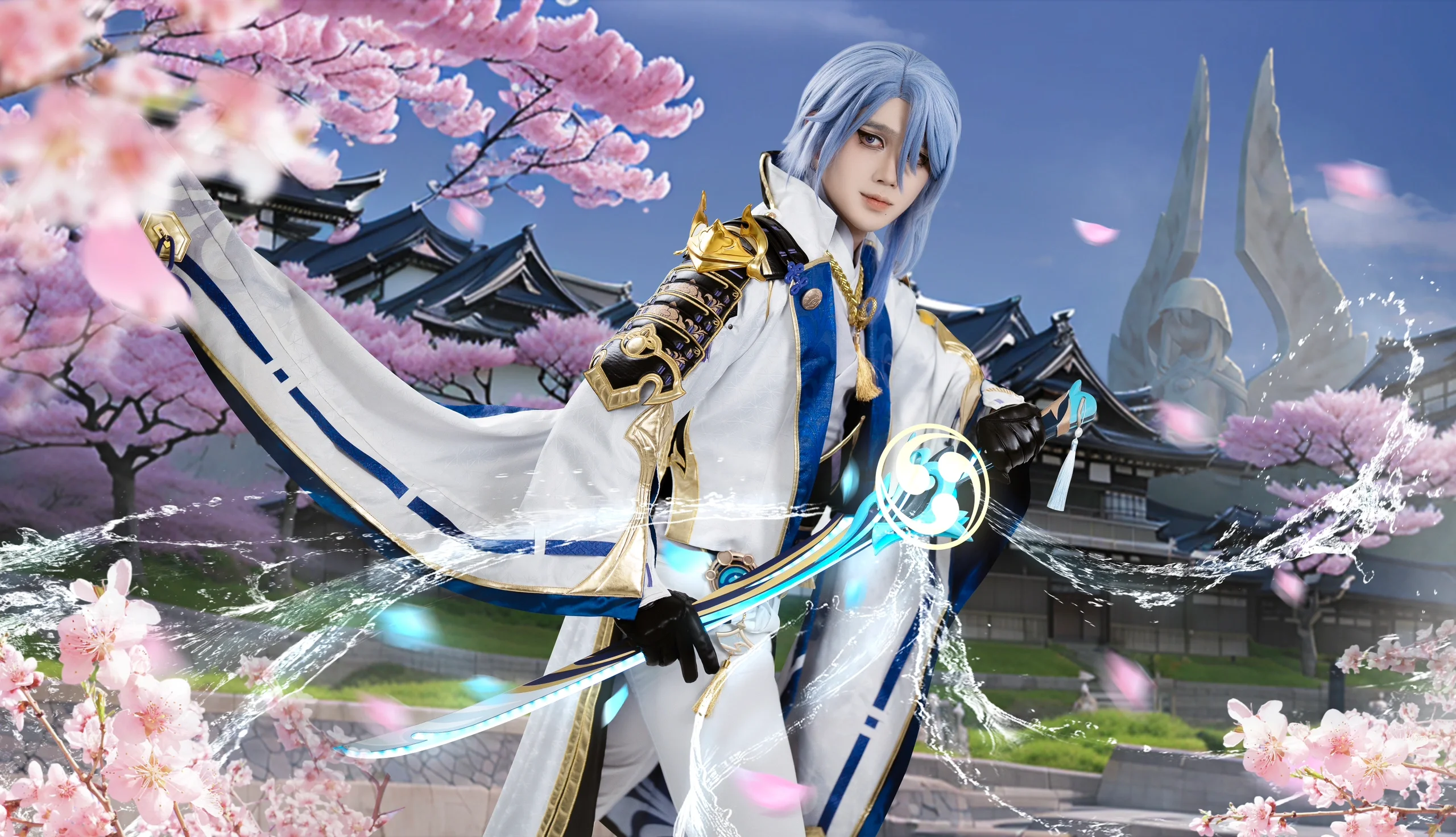 【神里绫人cos】神里家的家主，今日得闲小聚 - 第 6 张