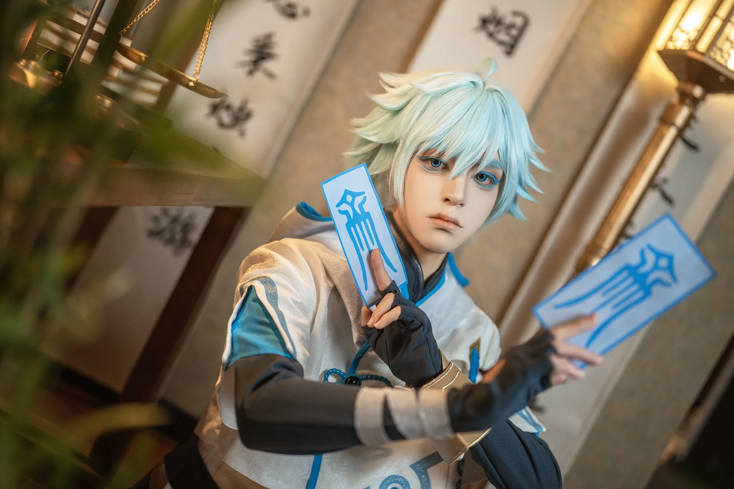 【重云cos】驱邪缚魅，岁岁平安，书斋里的降魔方士 - 第 4 张