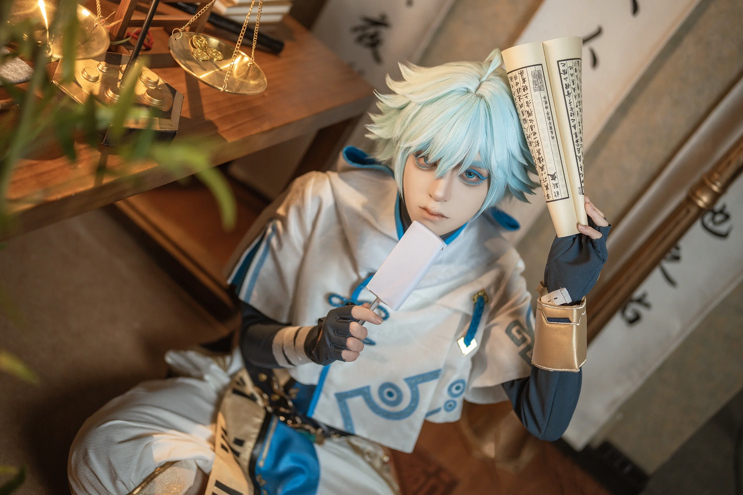 【重云cos】驱邪缚魅，岁岁平安，书斋里的降魔方士 - 第 6 张