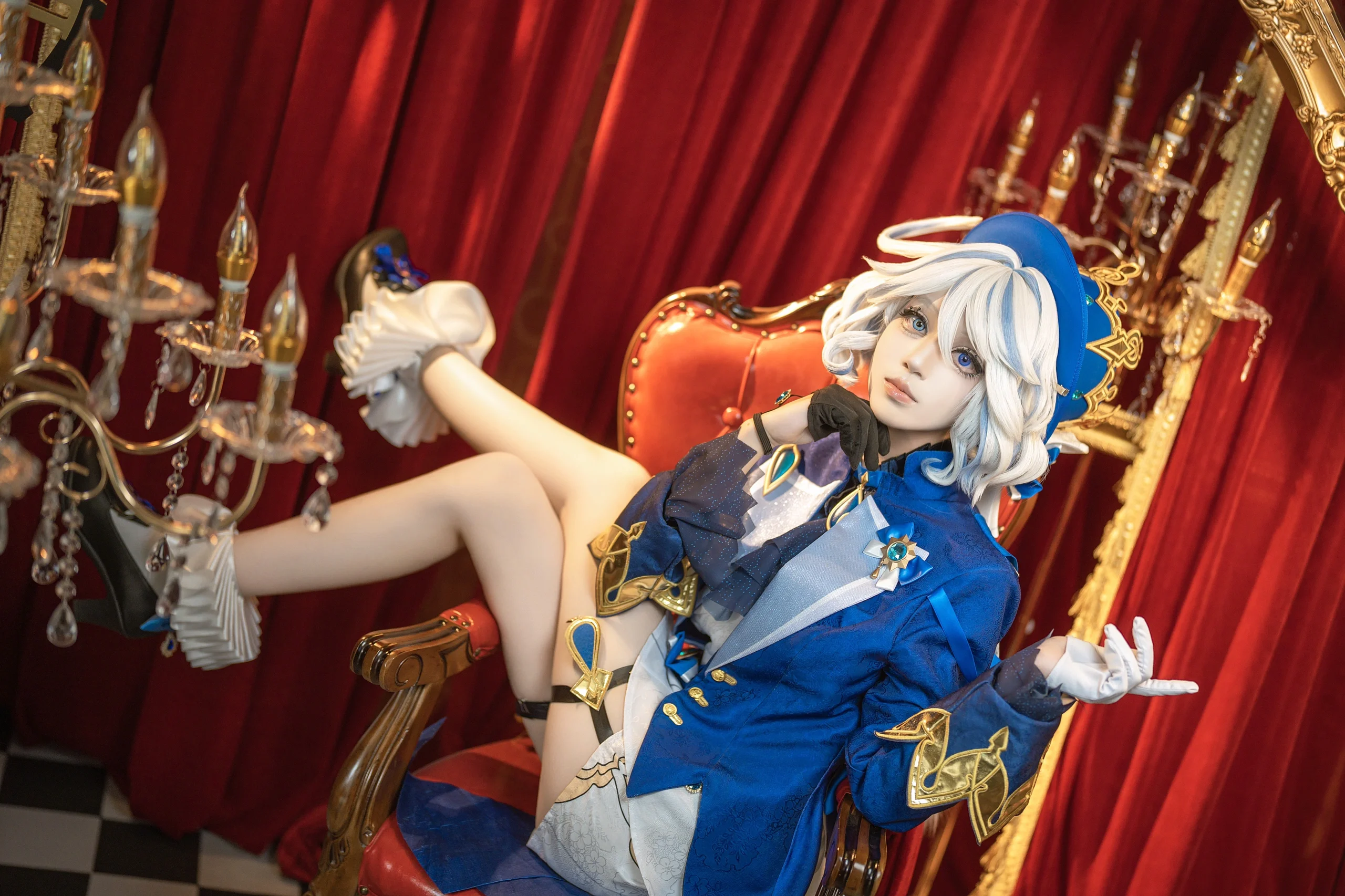 【芙宁娜cos】让枫丹的舞台，因为我的演出而热闹起来 - 第 1 张