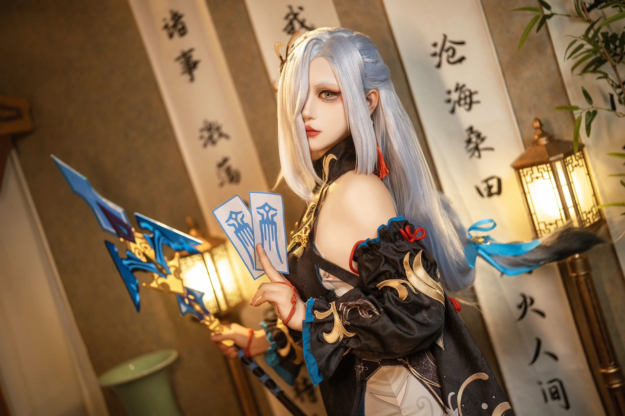 【申鹤cos】冷花幽露下的双面形态，静候秋光 - 第 2 张