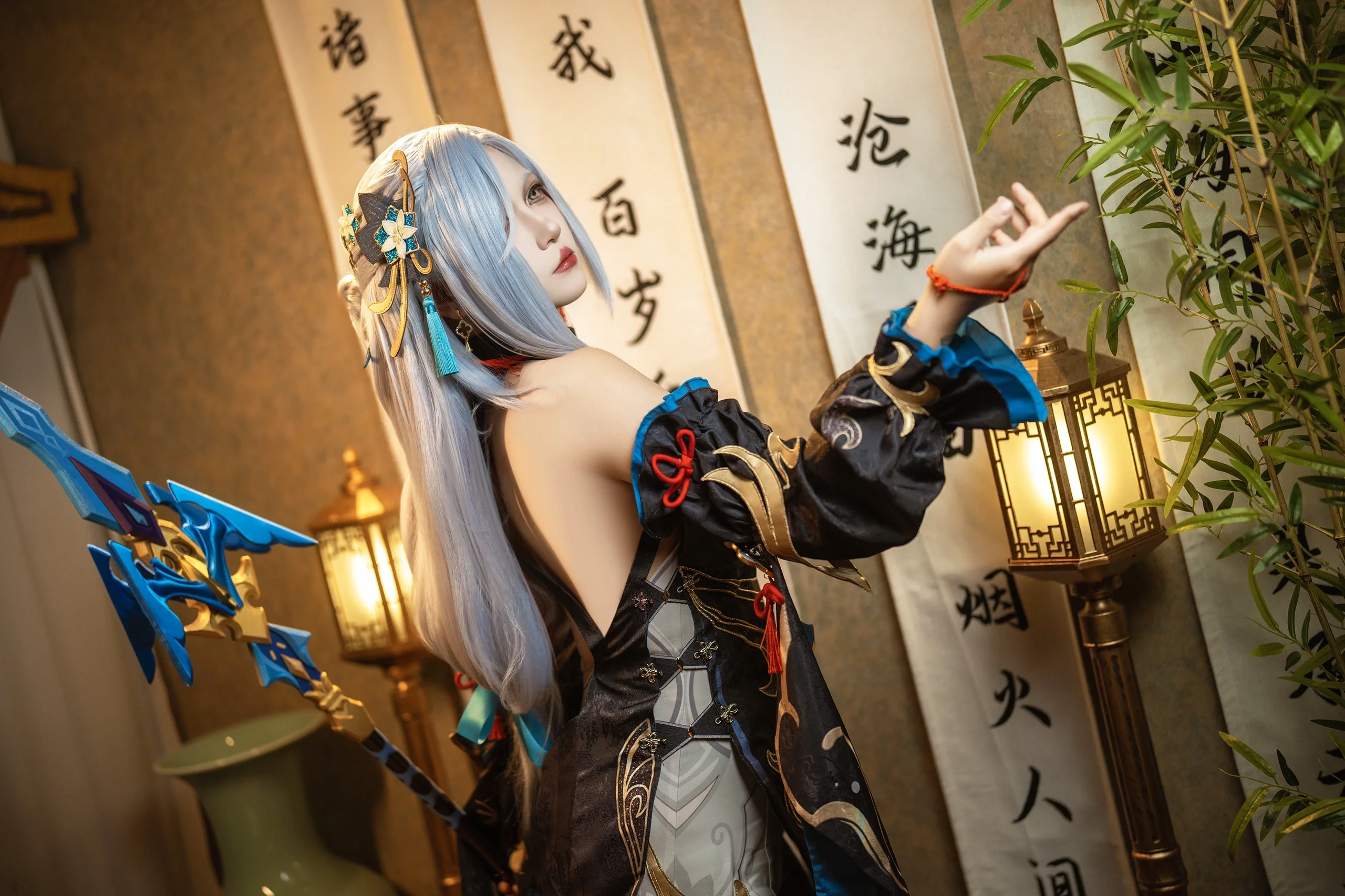 【申鹤cos】冷花幽露下的双面形态，静候秋光 - 第 3 张