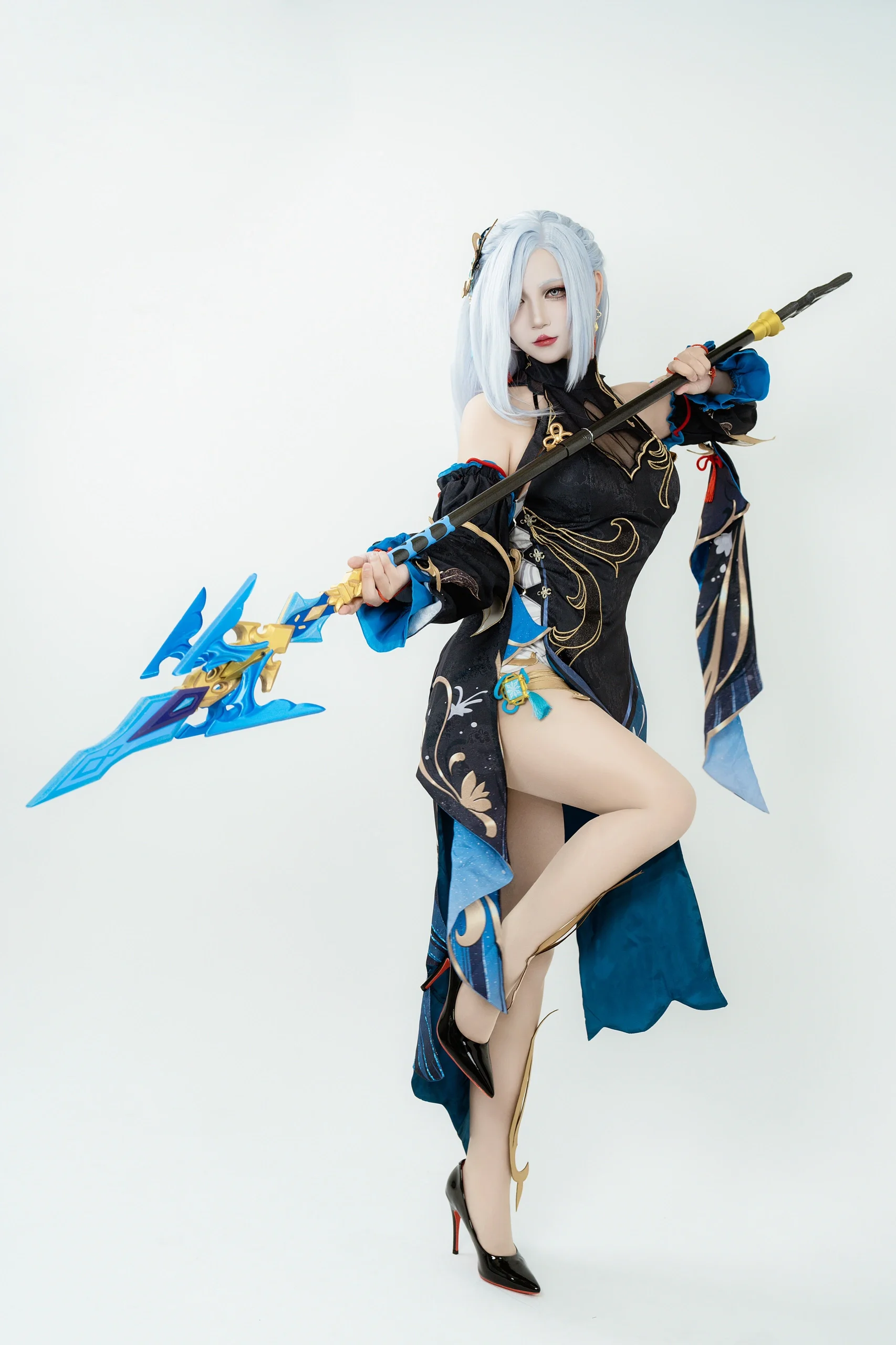 【申鹤cos】冷花幽露下的双面形态，静候秋光 - 第 6 张