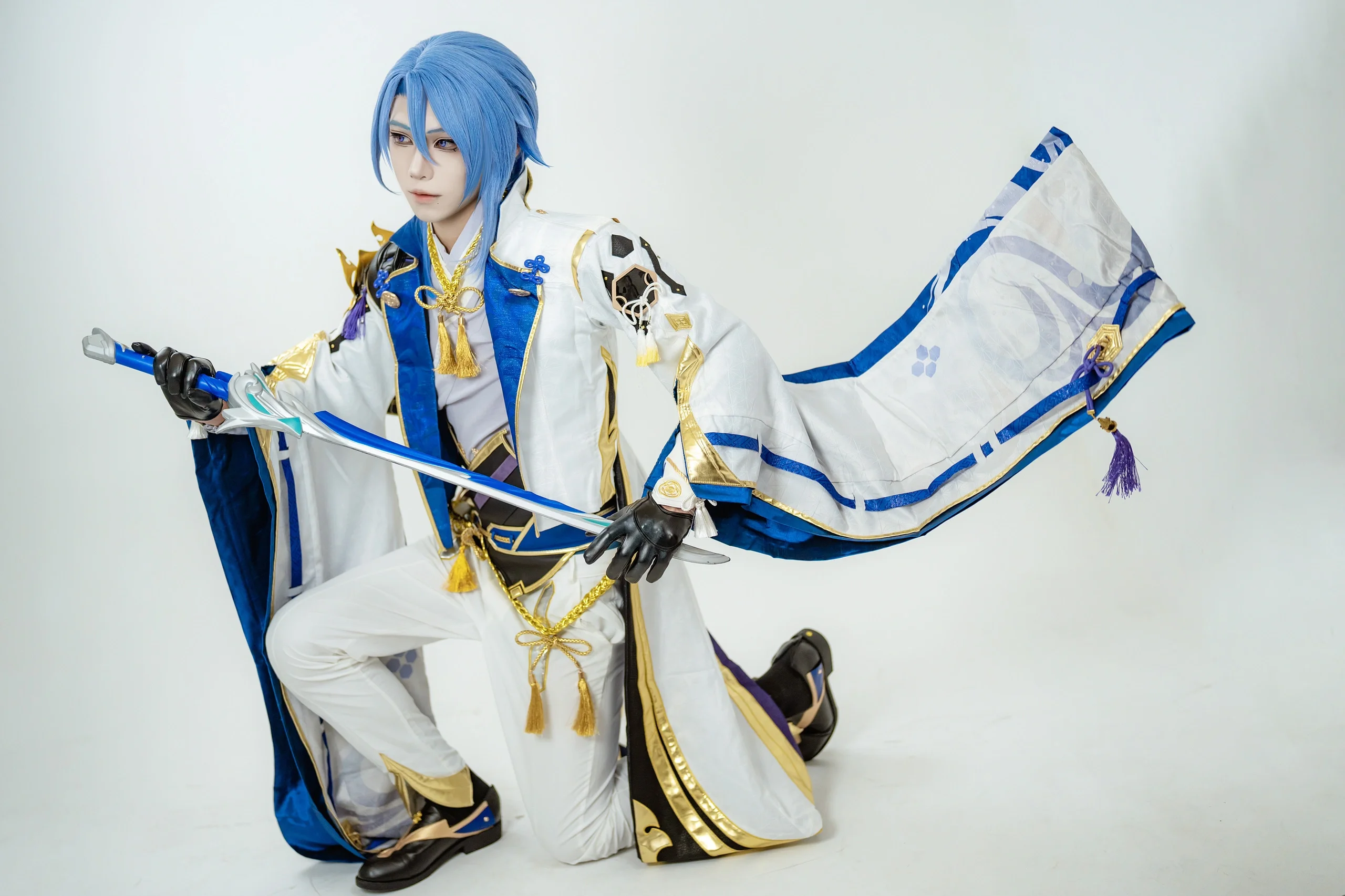【神里绫人cos】执剑踏花，社奉行大人的春日客片 - 第 3 张
