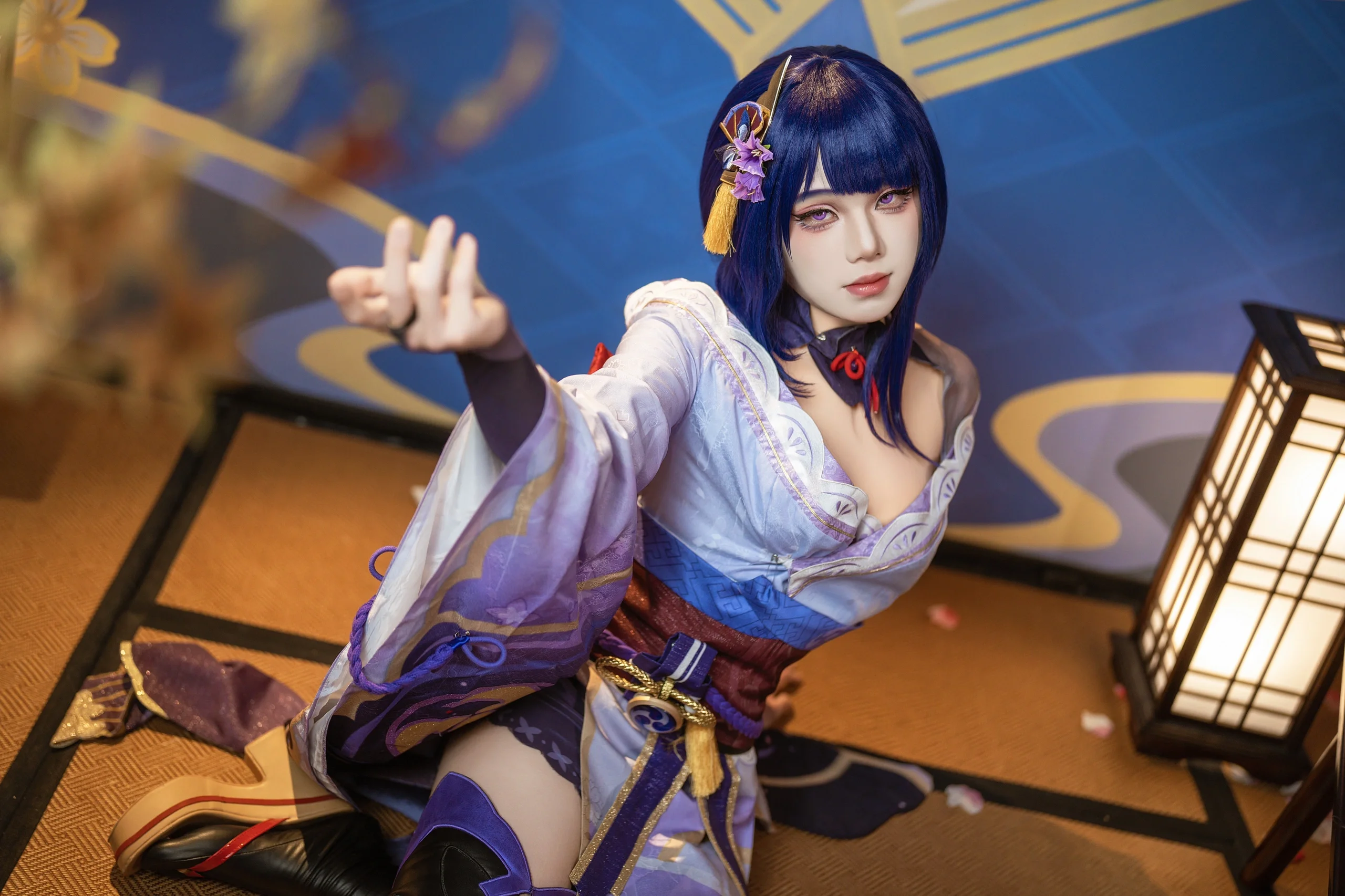 【雷电将军cos】原神稻妻的雷光与静谧 - 第 1 张