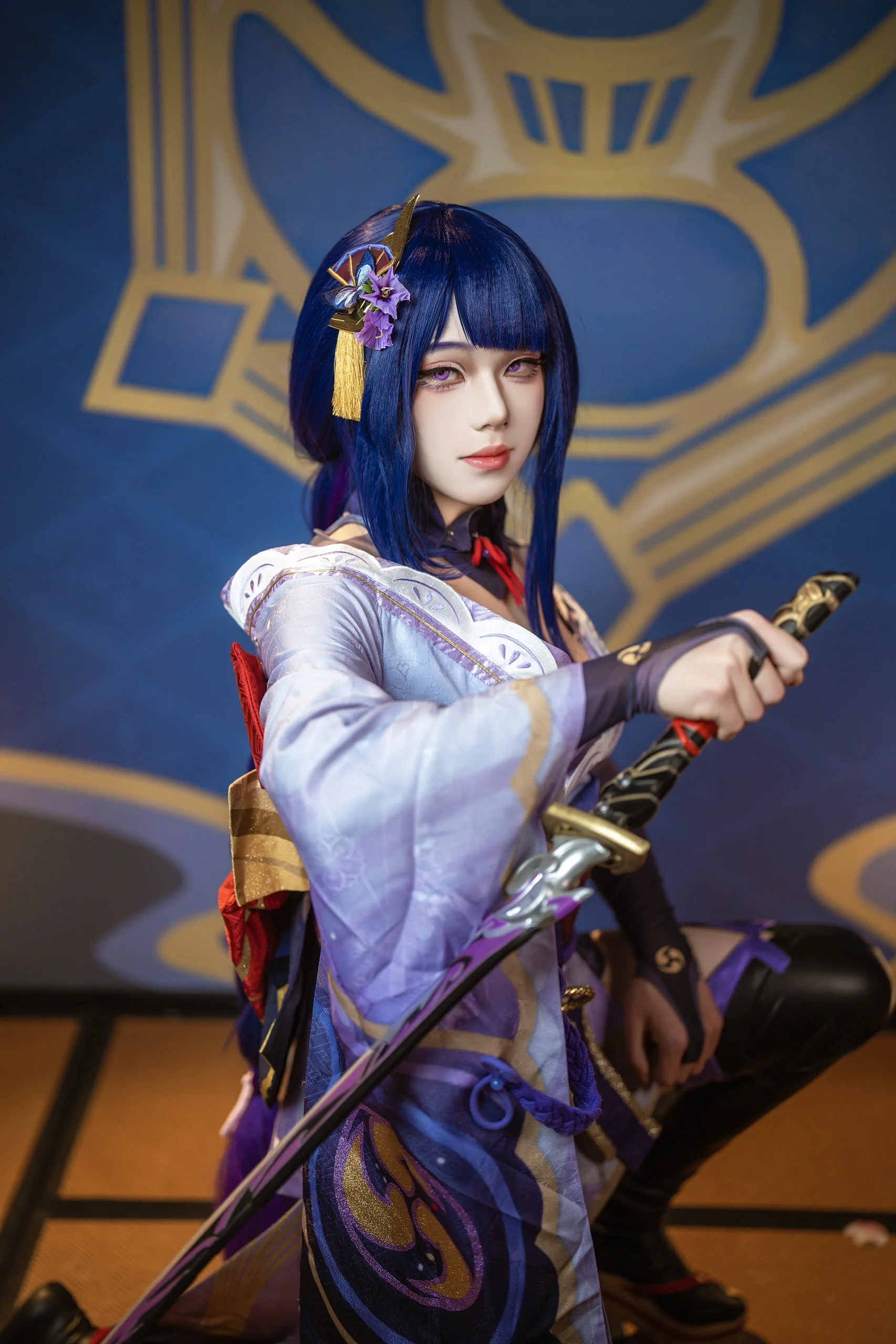 【雷电将军cos】原神稻妻的雷光与静谧 - 第 3 张