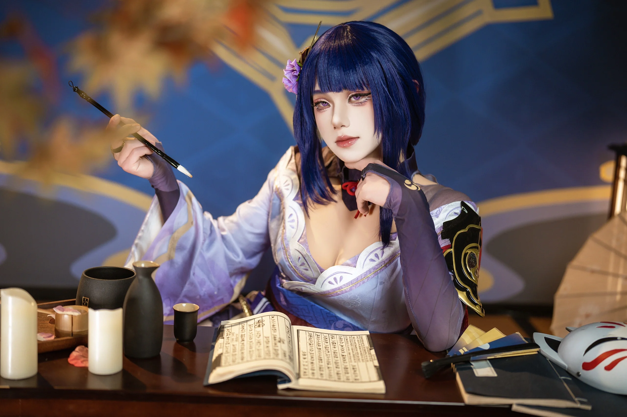 【雷电将军cos】原神稻妻的雷光与静谧